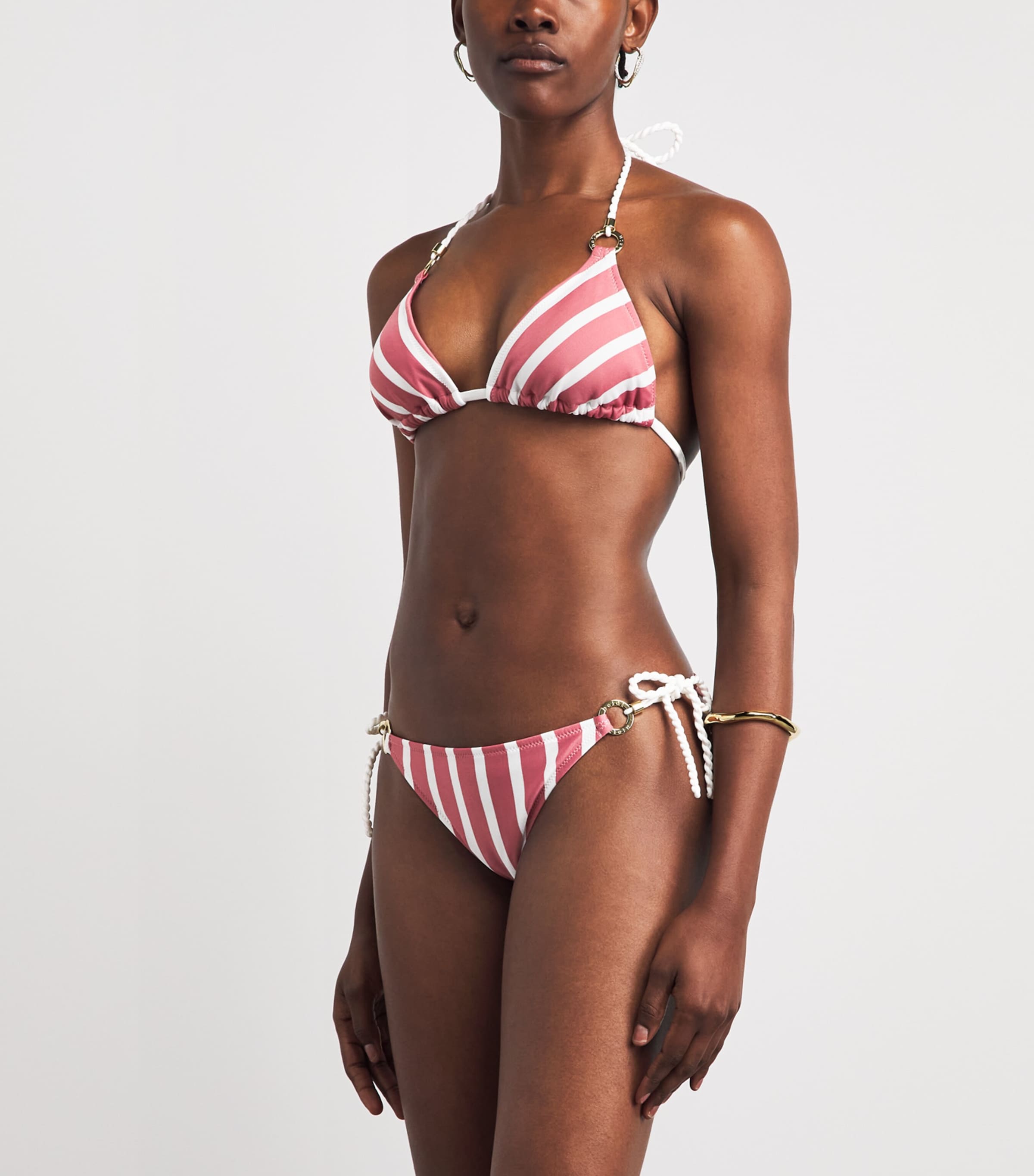Heidi Klein Womens Striped Tramonti Bikini Bottoms Stp Stp Image 2
