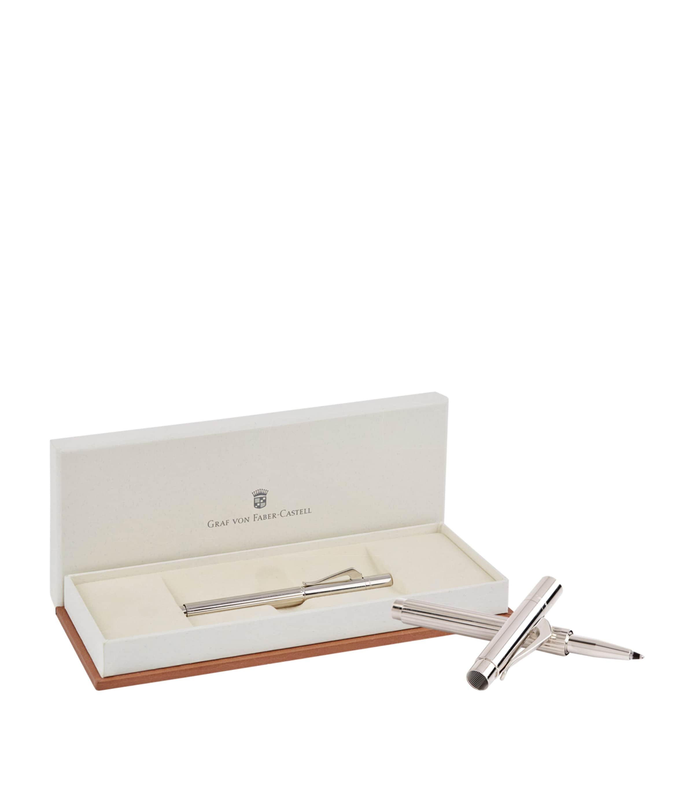 Graf von Faber-Castell Platinum Pocket Pen Silver Image 1