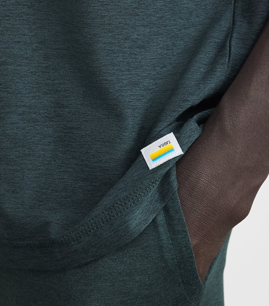 VUORI Mens Strato Tech T-Shirt Hhk Hemlock Hea Image 3