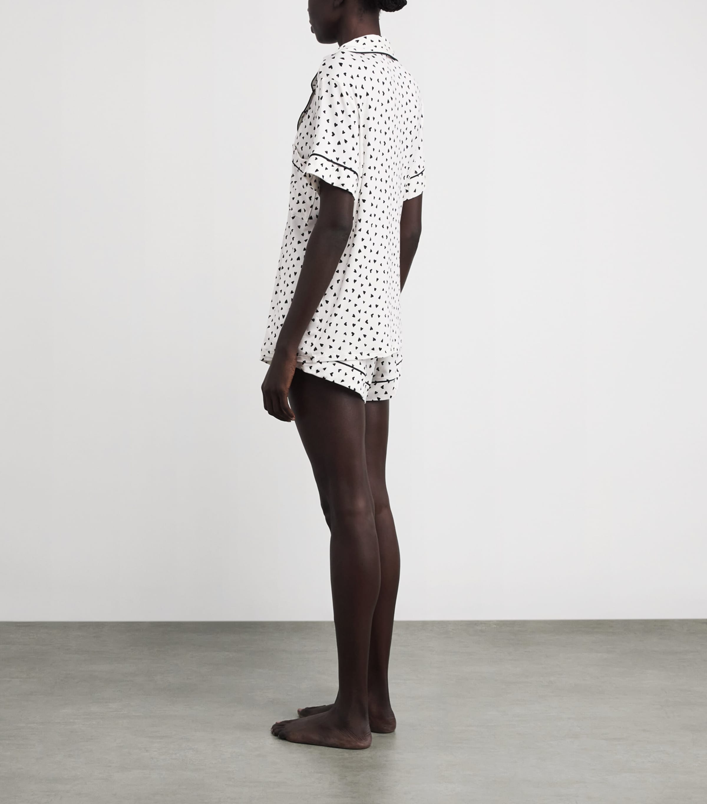 Valentines Day Heart Gisele Short Pyjama Set HEART TO HEART Image 3