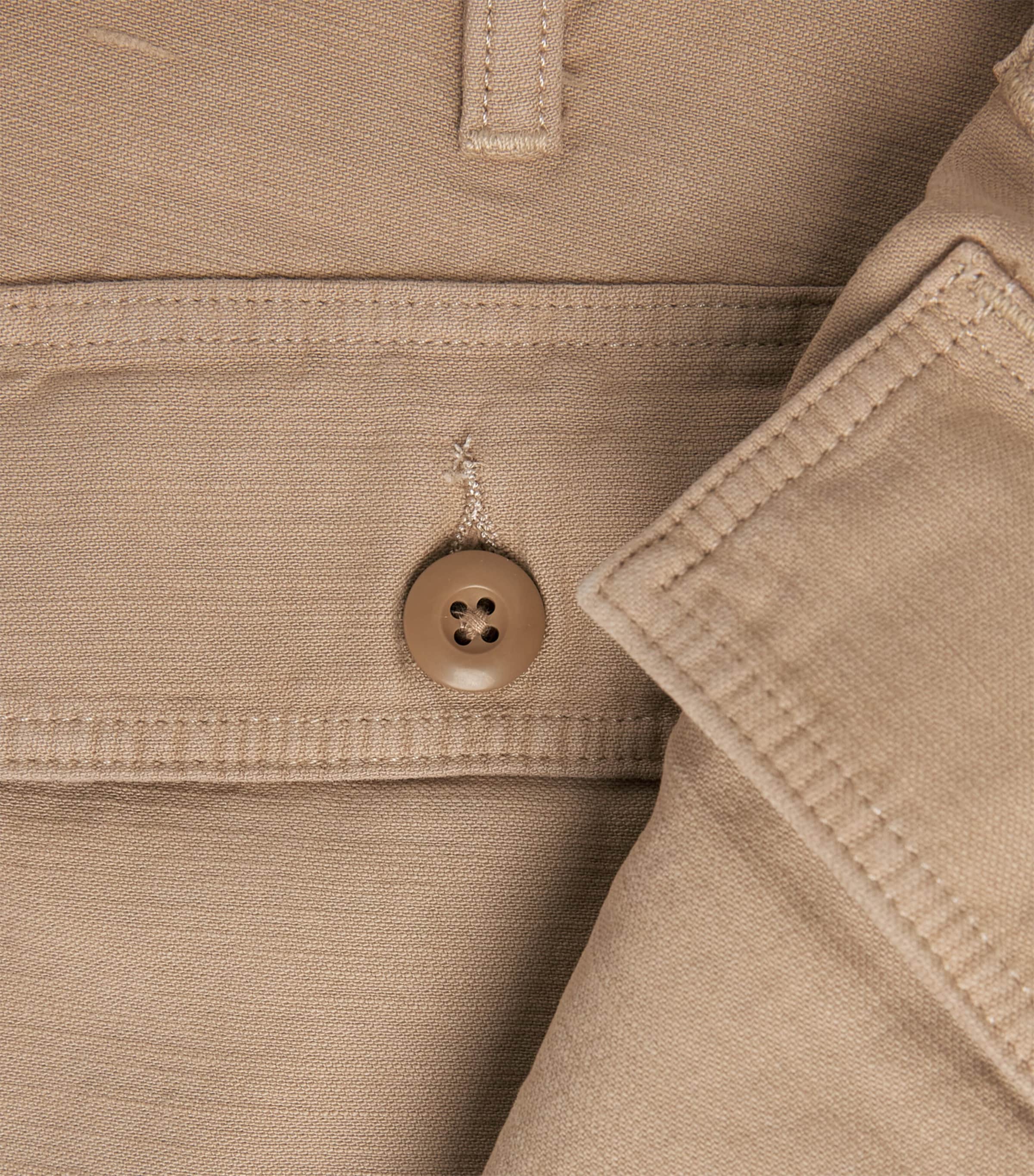 Polo Ralph Lauren Womens Cotton Cropped Trousers Khaki Image 6