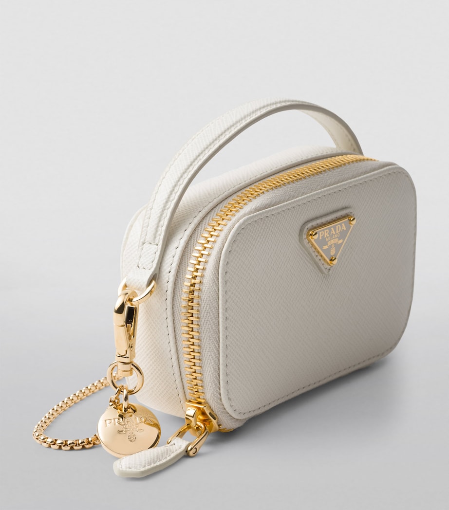 Saffiano Leather Mini Pouch F0009 Image 3