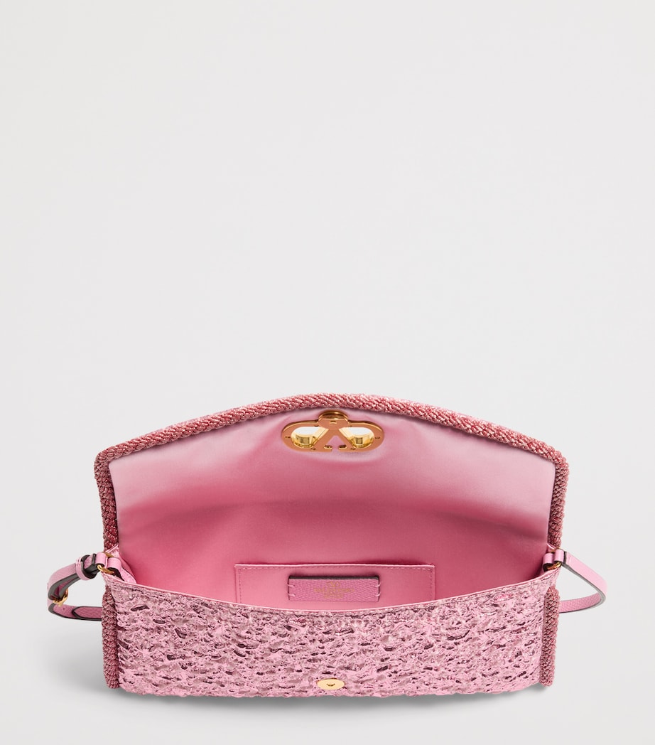 Metallic Vain Soft Shoulder Bag 517 Image 5