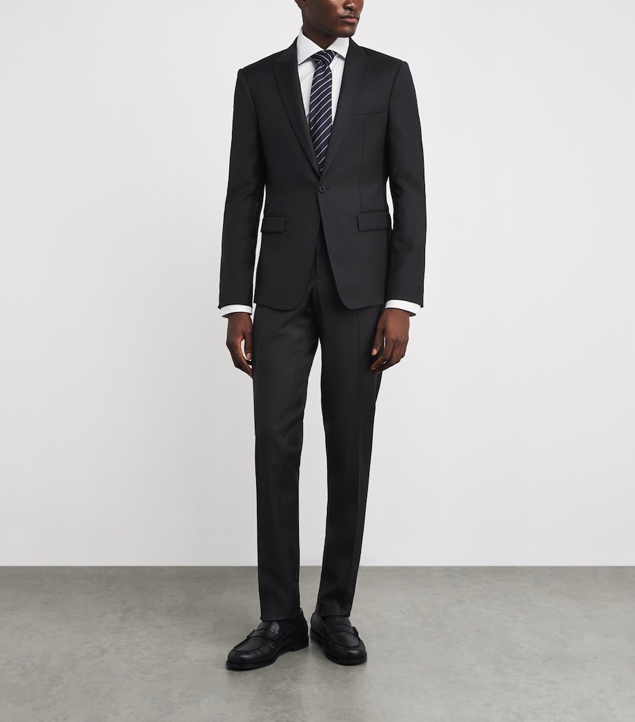 Virgin Wool Tailored Trousers 999 Image 2