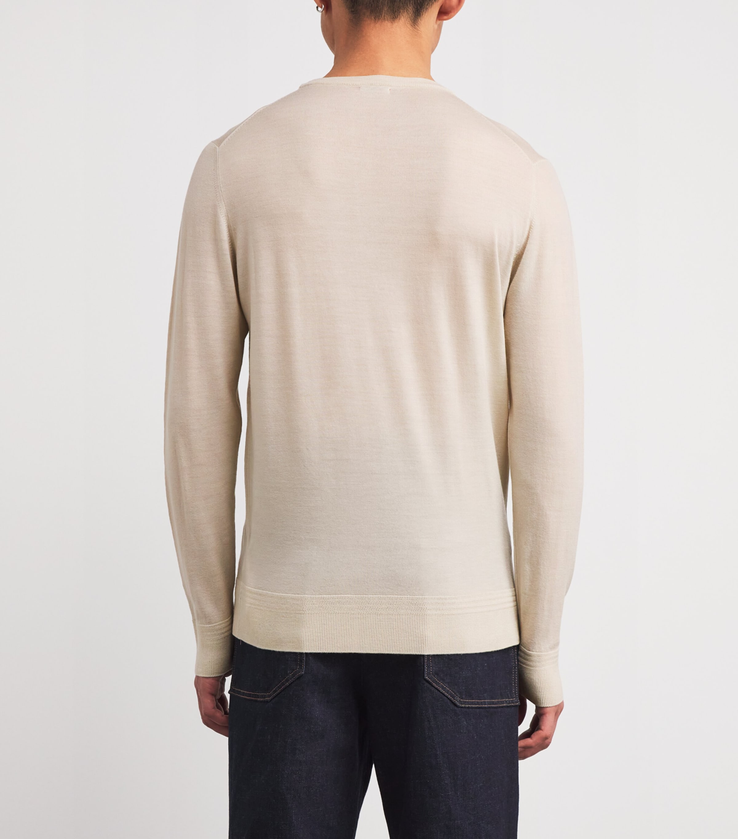 Extrafine Merino Wool Sweater 538PERLA Image 4