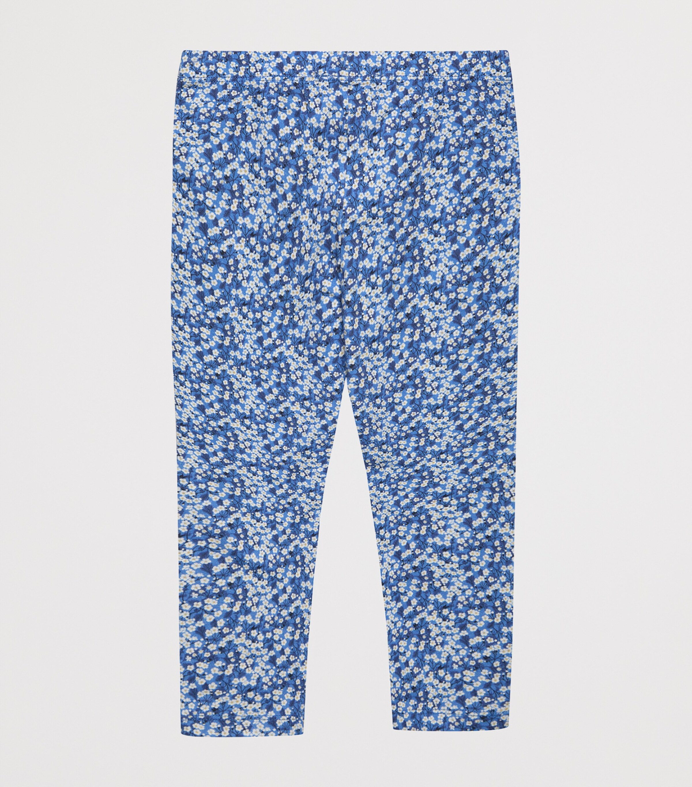 Trotters Mitsi Floral Leggings (6-11 Years) Blue Image 2