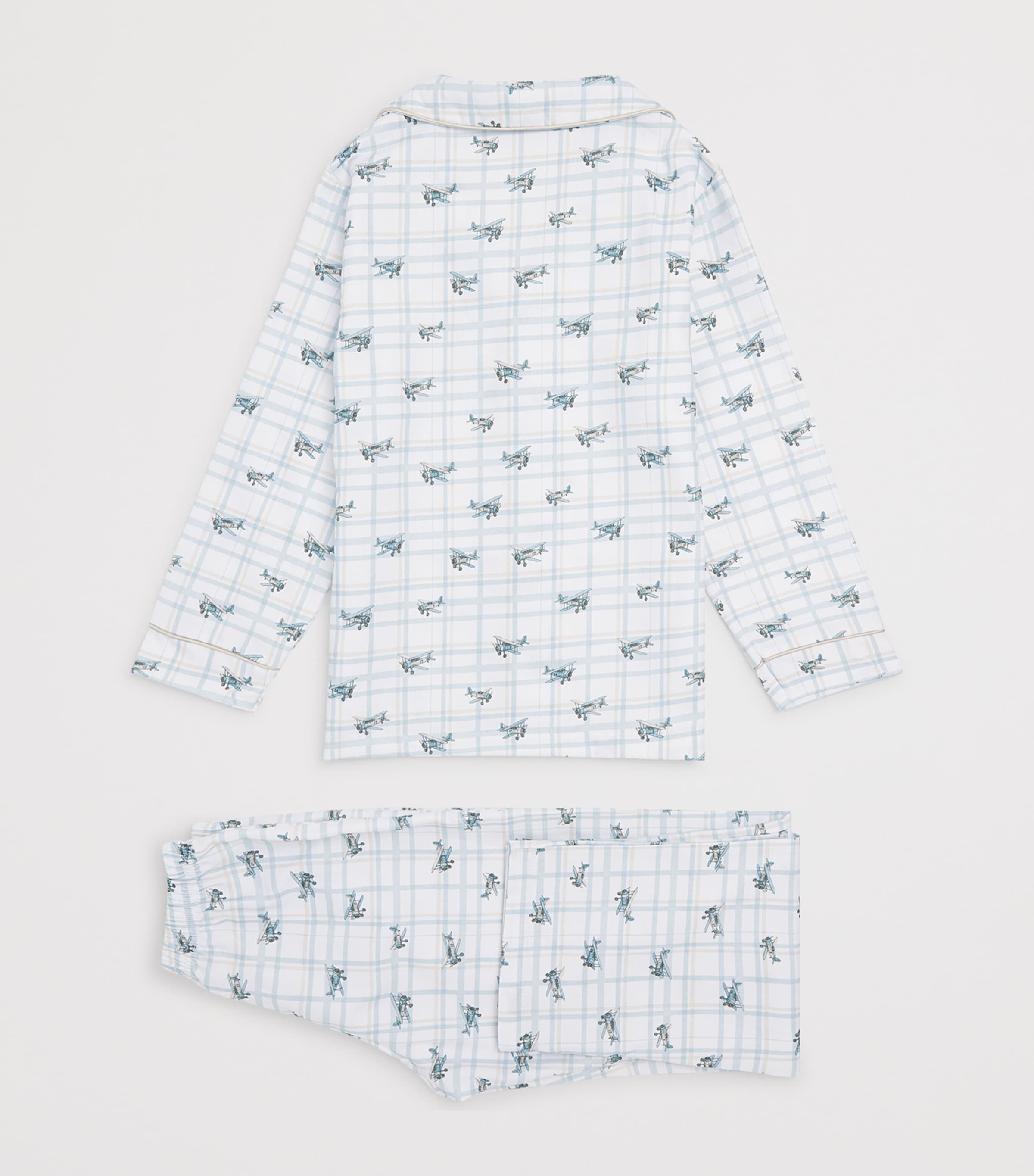 Story Loris Airplane Pyjama Set (3-14 Years) Image 2