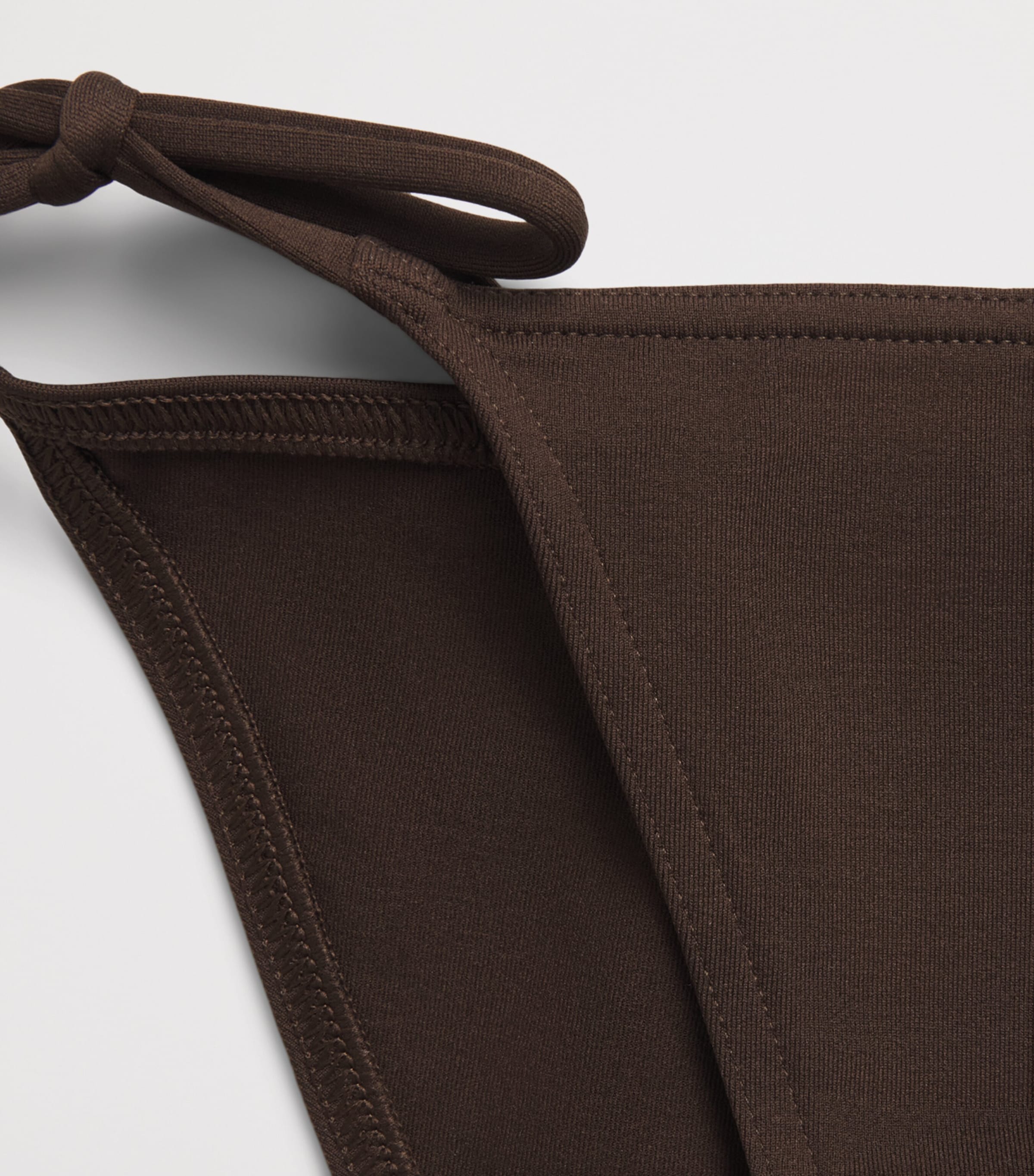 Eres Womens Malou String Bikini Bottoms Chocolat Noir Image 4