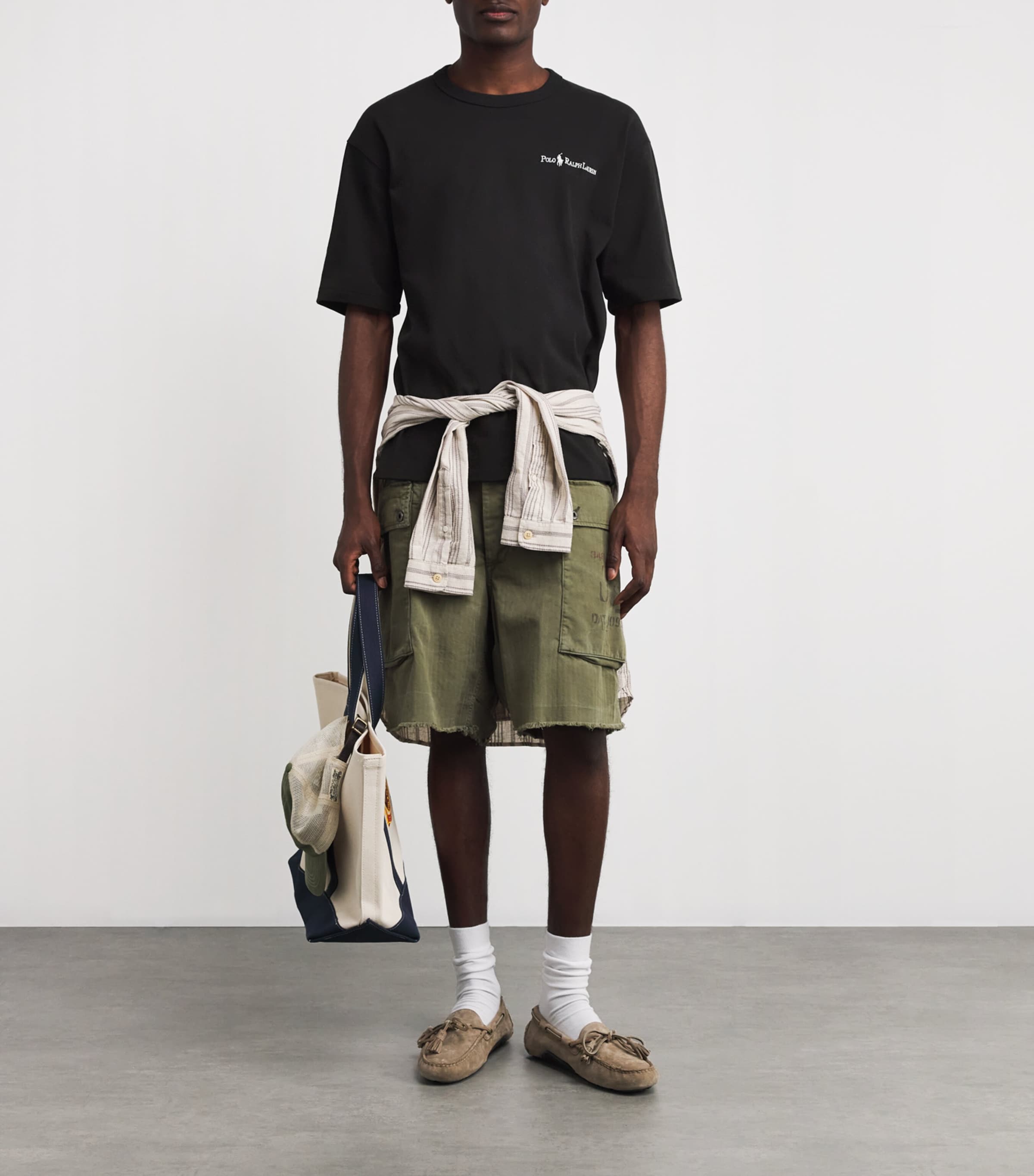 Polo Ralph Lauren 黒 Tシャツ Polo Ralph Lauren Mens Crew Neck T-Shirt (M, Black) | Amazon.com