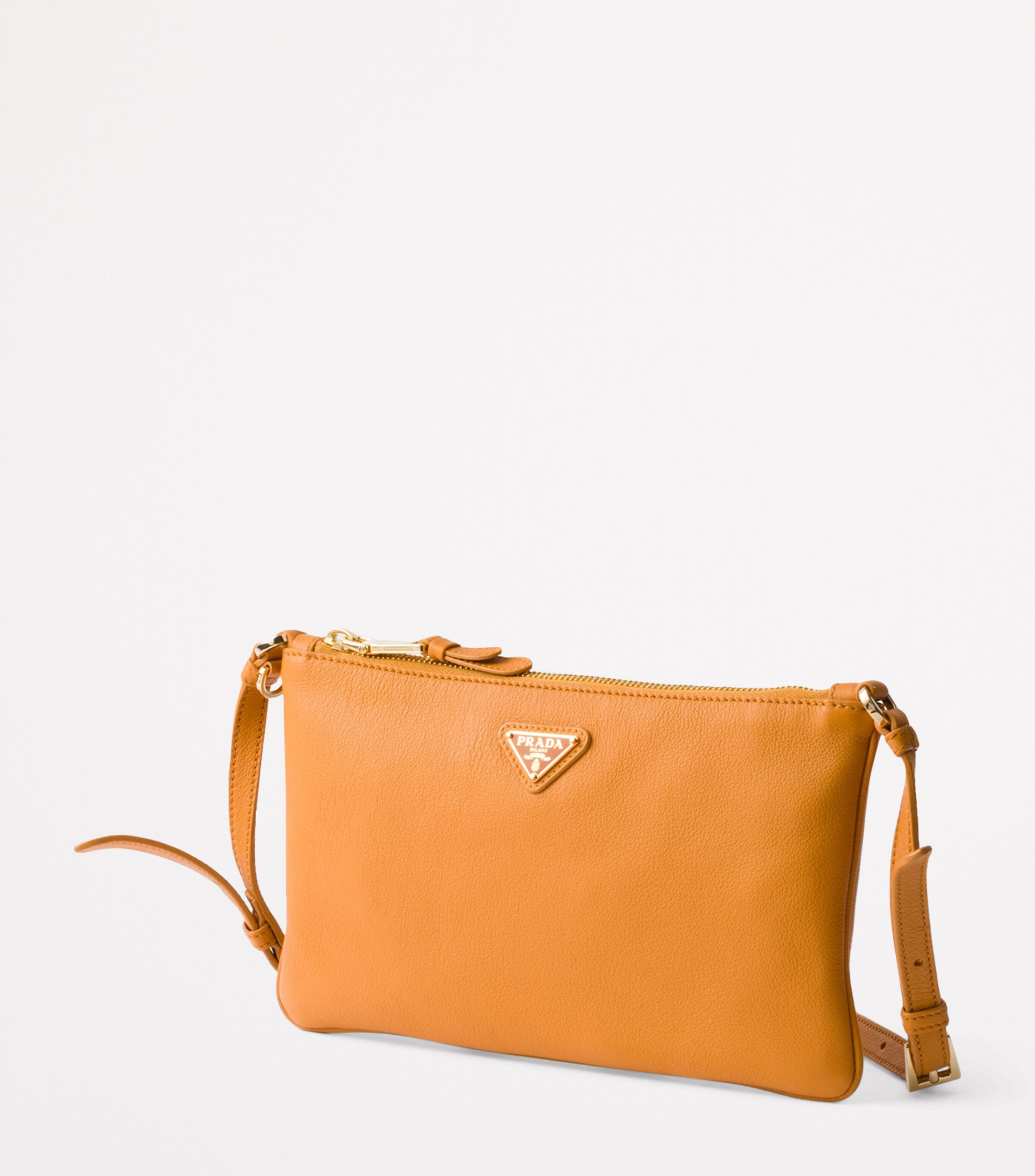 Leather Triangle Pouch F0287 Image 2