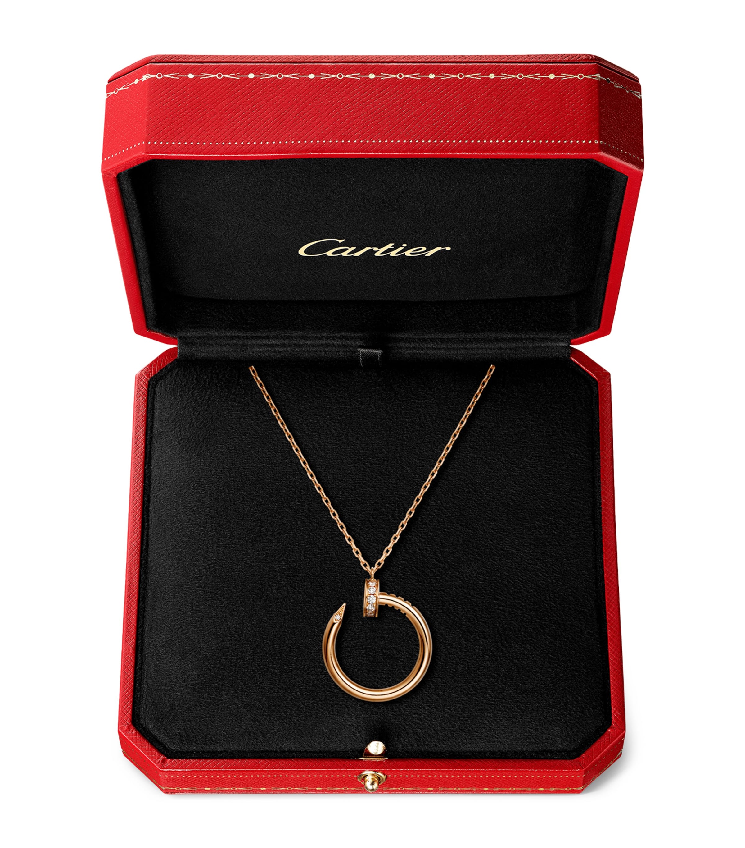 Rose Gold and Diamond Juste un Clou Necklace ROSE GOLD Image 4