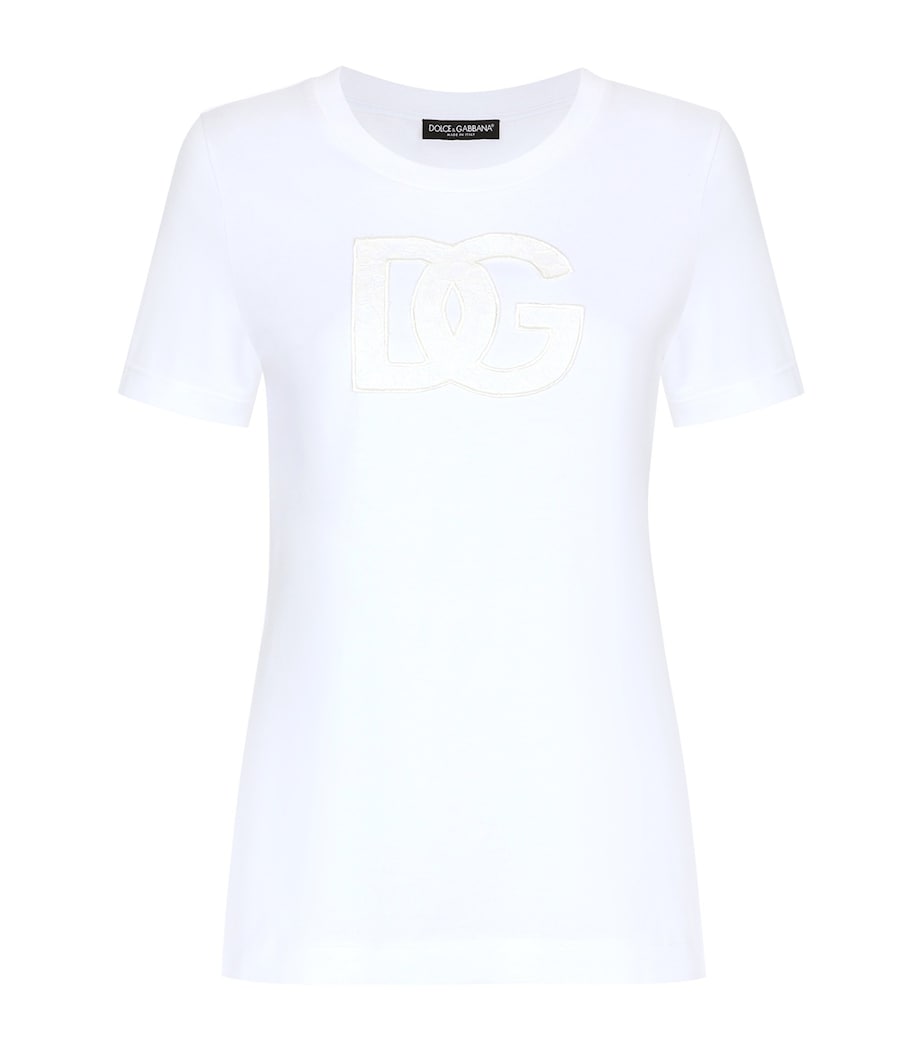 Jersey Logo-Patch T-Shirt W0800-OPTICAL WHITE Image 1