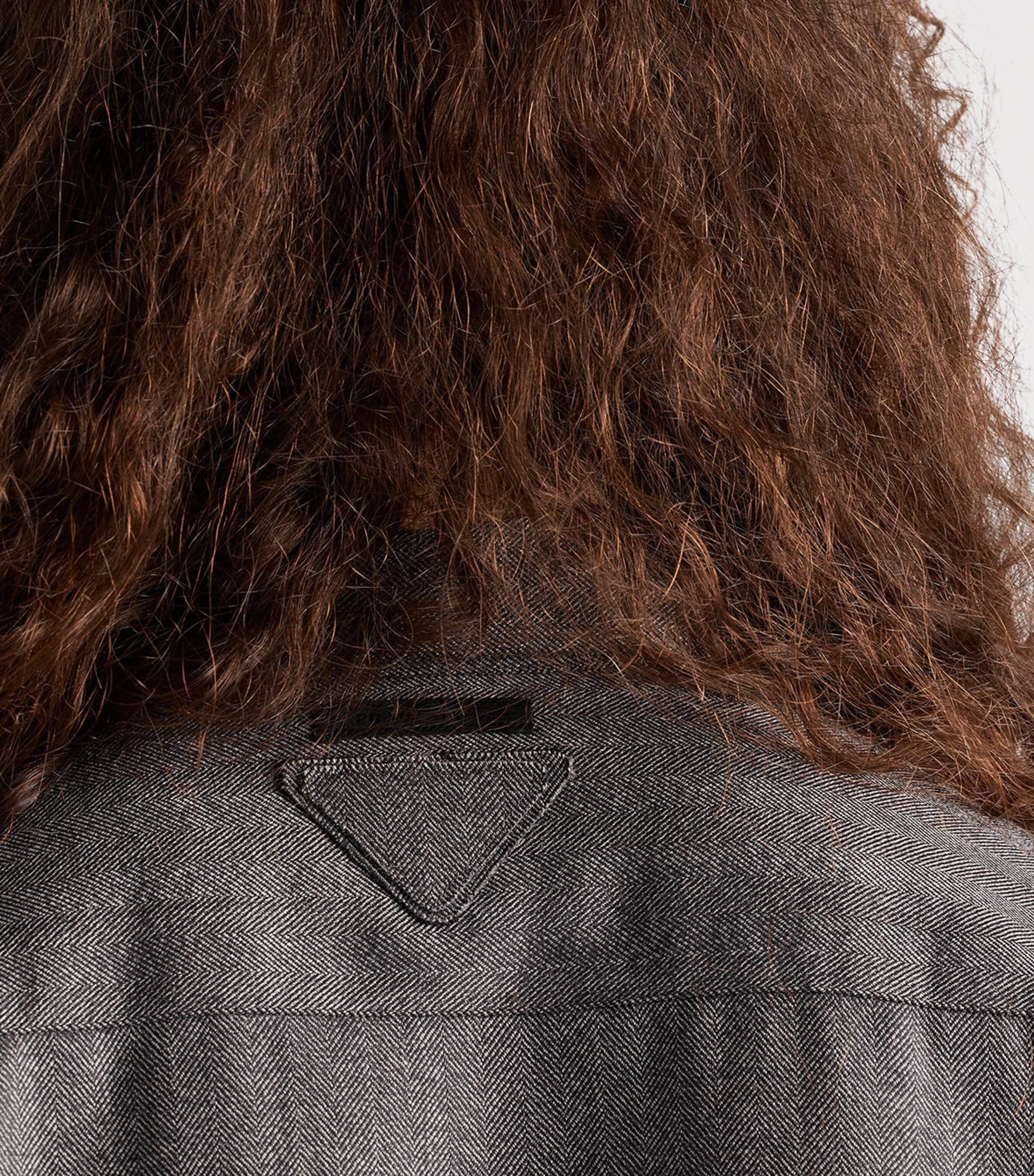 Wool Zippered Shirt F0031 Image 6