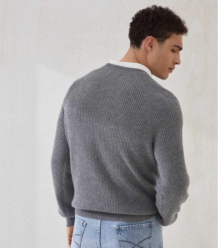 Cashmere Ribbed Sweater CY836 Image 3