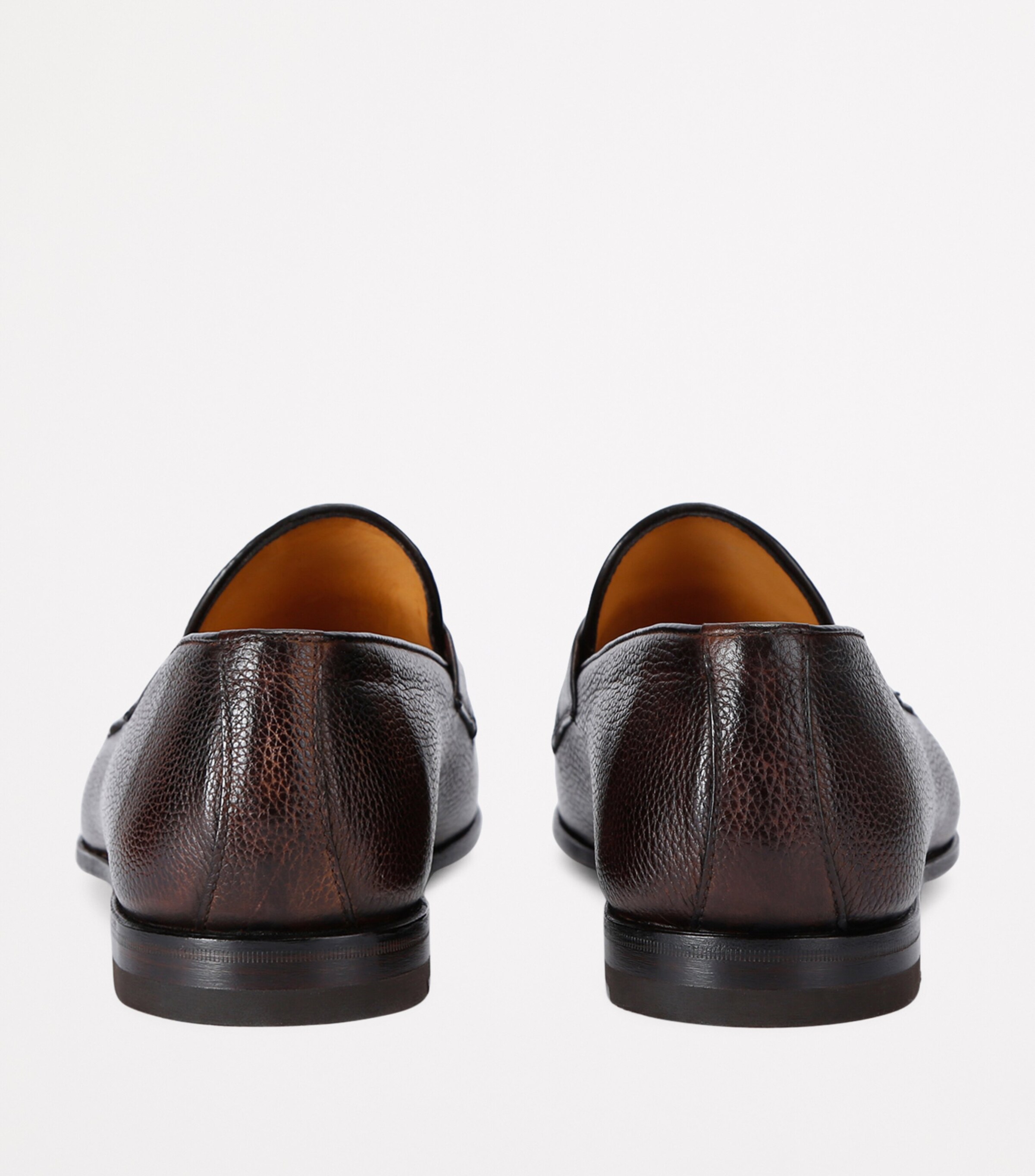 Bontoni Leather Miracolo Loafers Dark Brown Image 2
