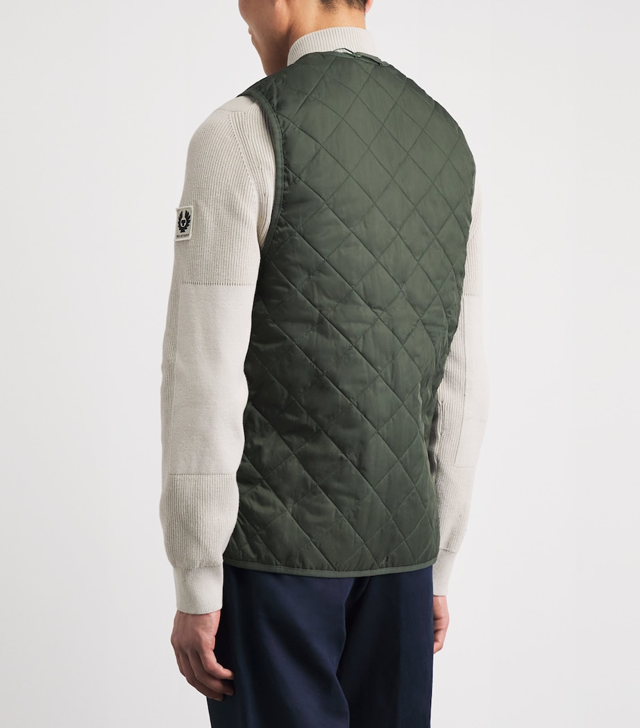 Barbour Mens Quilted Gilet Olive Image 12