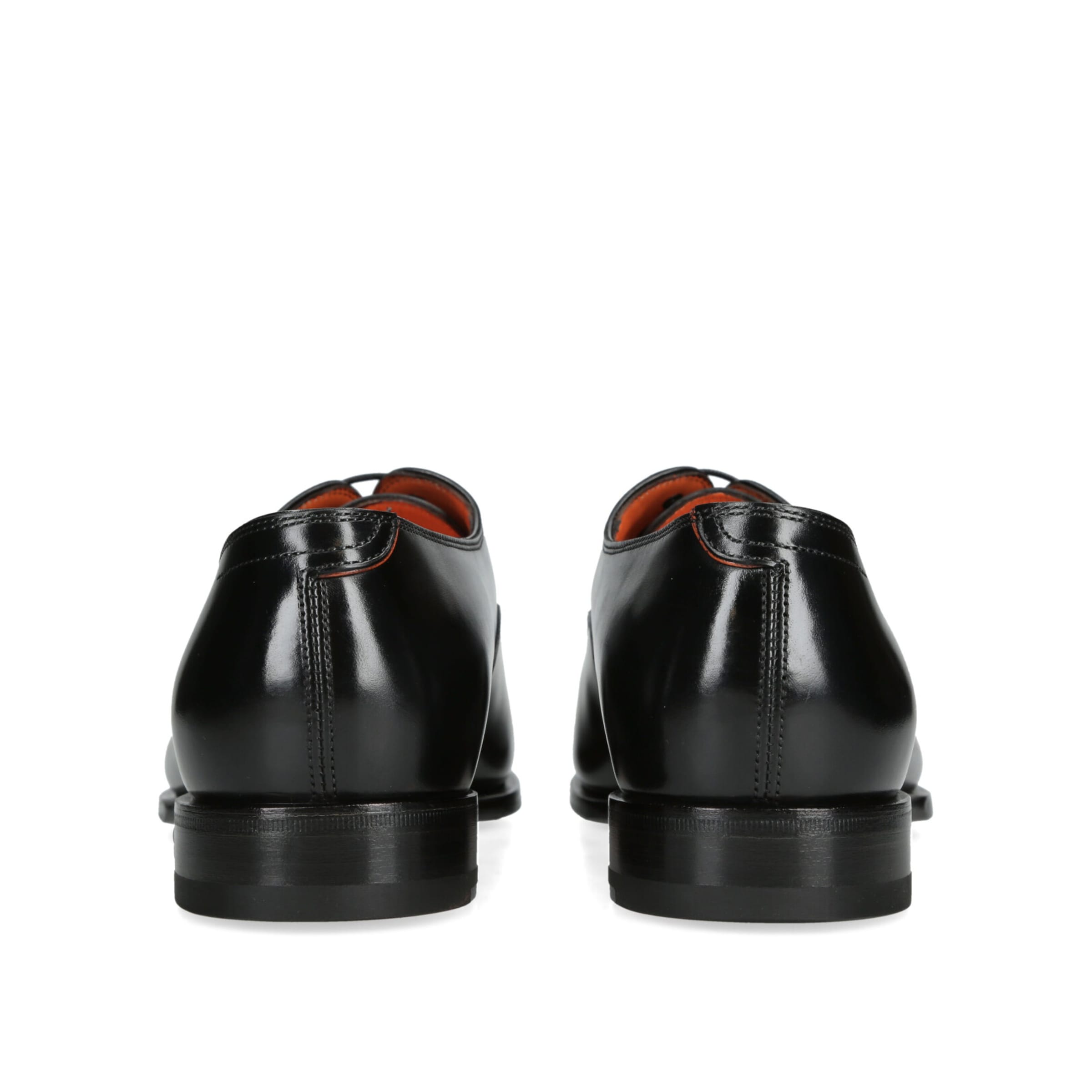 Leather Adrian Blake Oxford Shoes BLACK Image 2