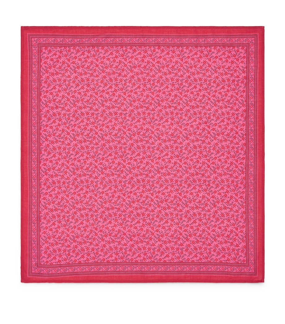 Bonton Cotton Foulove Pink Princess Scarf Rose Princesse Image 1