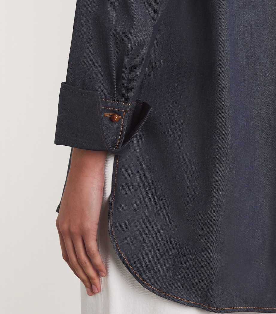 Denim Reflection Shirt INDIGO DENIM 6OZ Image 6