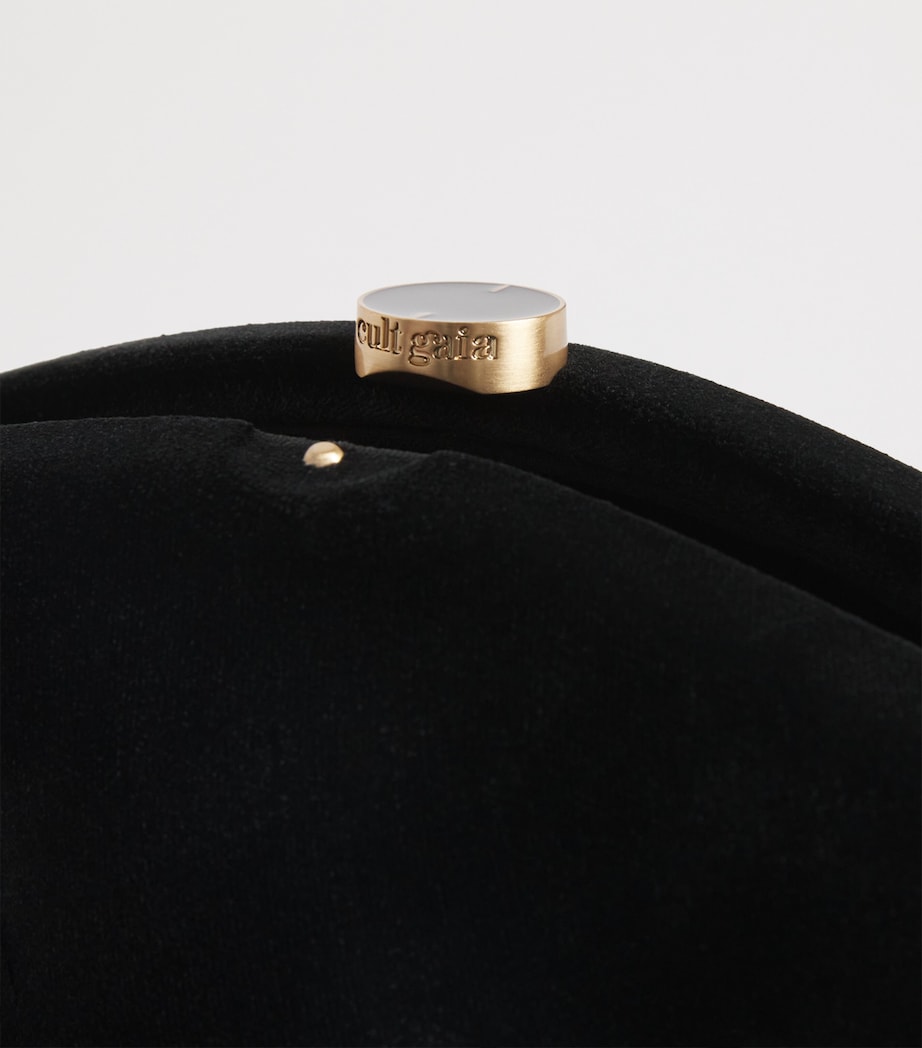 Velvet Cardera Clutch Bag BLACK Image 6