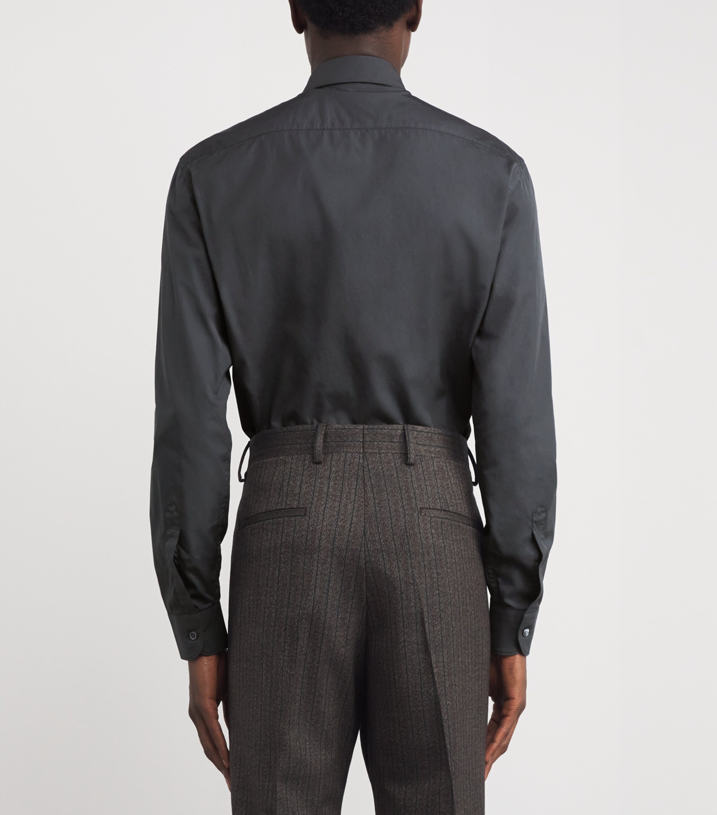 Cotton Shirt 580 PIOMBO Image 4