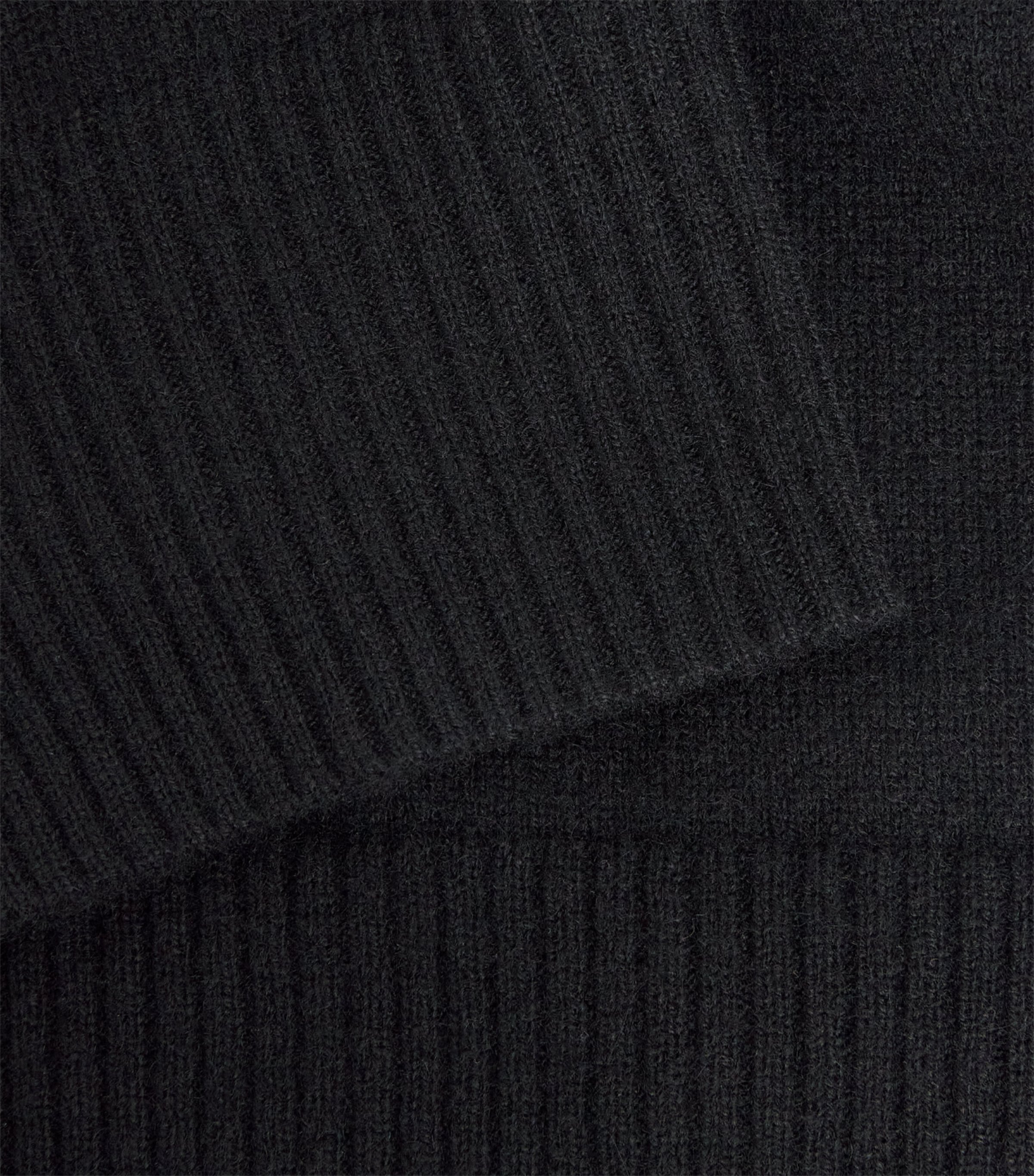 Soft Goat Womens Cashmere Sweater and Trousers Set Black Image 6