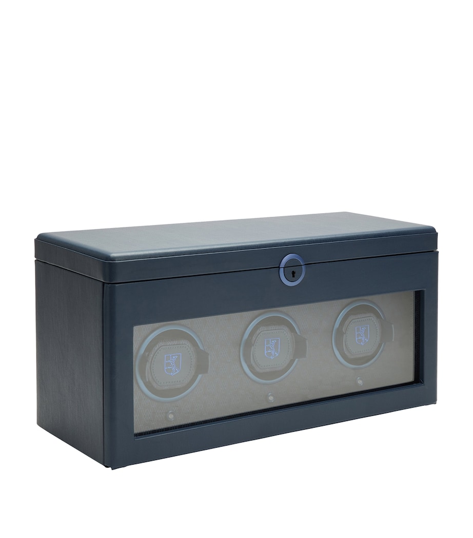 Earth Triple Watch Winder MIDNIGHT BLUE Image 2