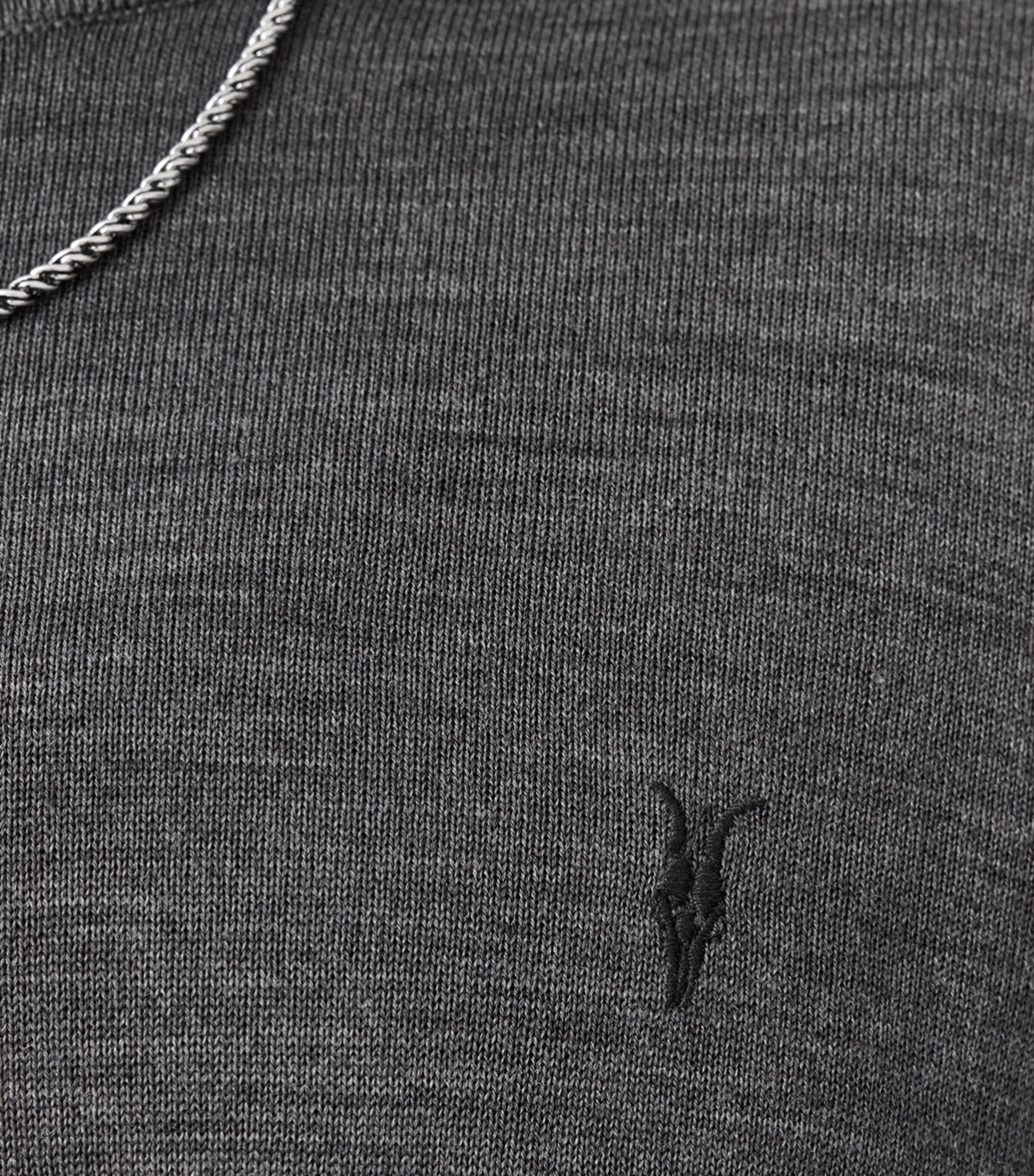 Merino Wool Mode Sweater MONUMENT GREY Image 8