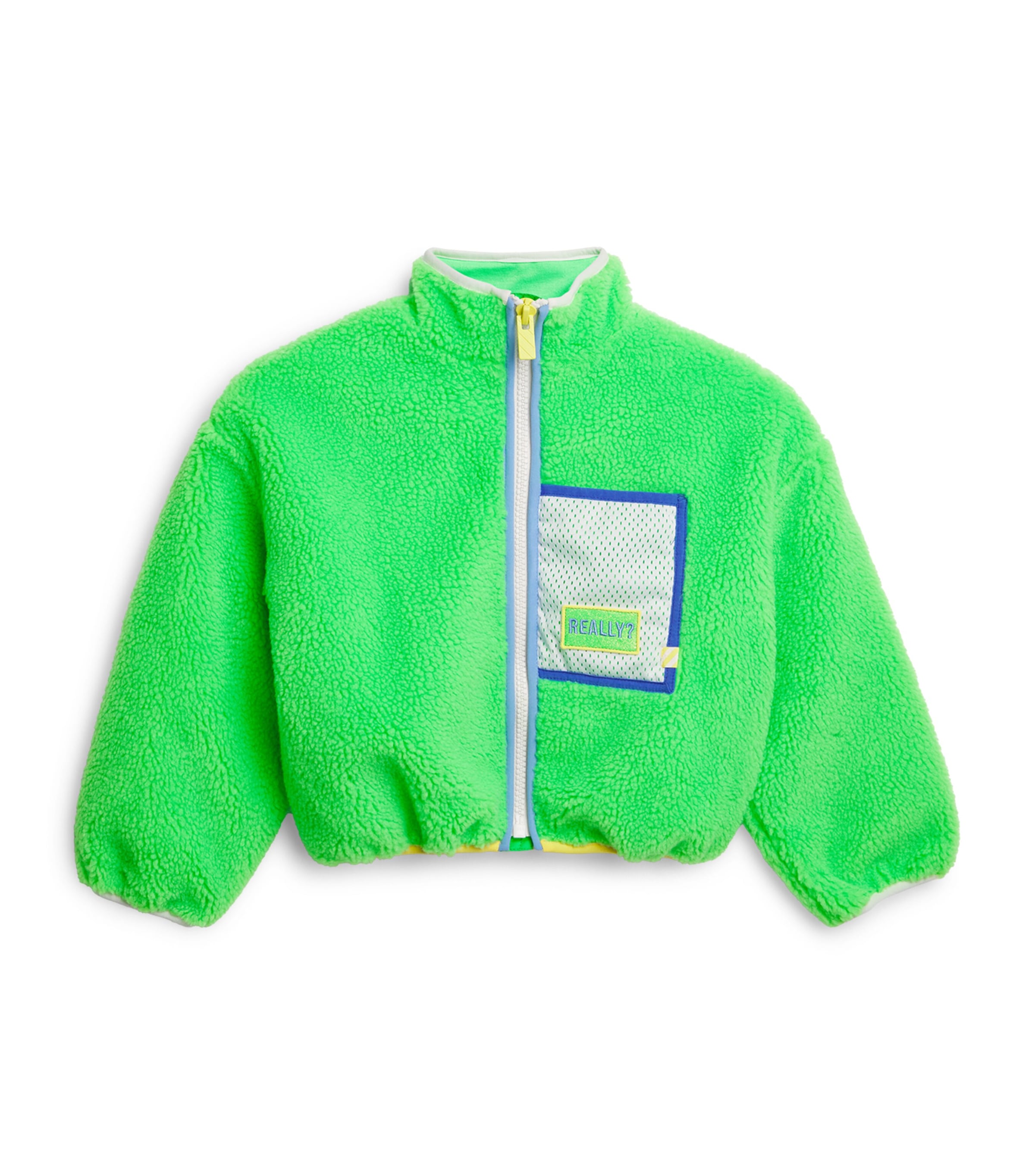 Fleece Jacket (2-6 Years) INTENSE GREEN Image 1