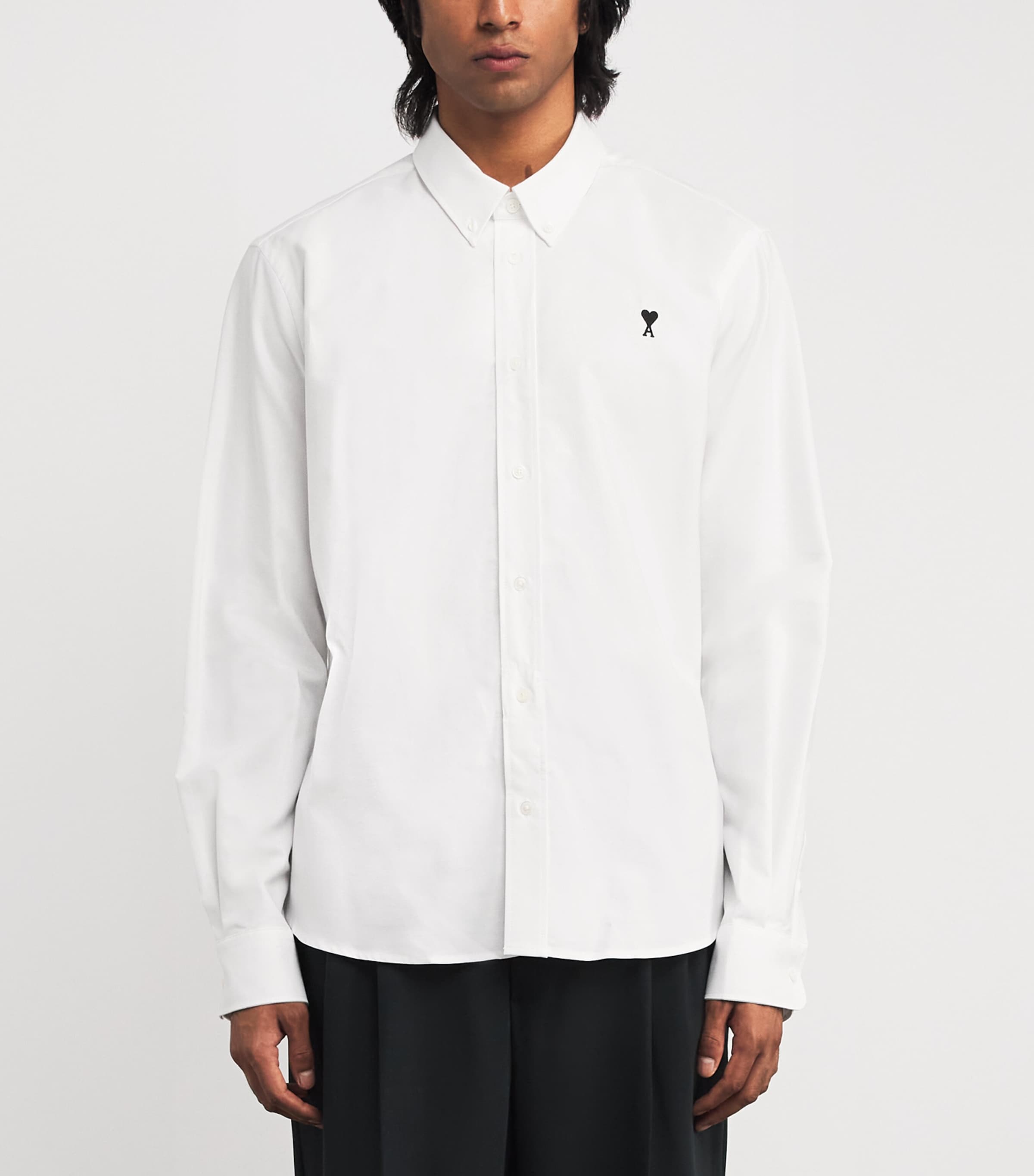 Cotton Ami de Coeur Oxford Shirt 168 - BLANC NATUREL Image 3