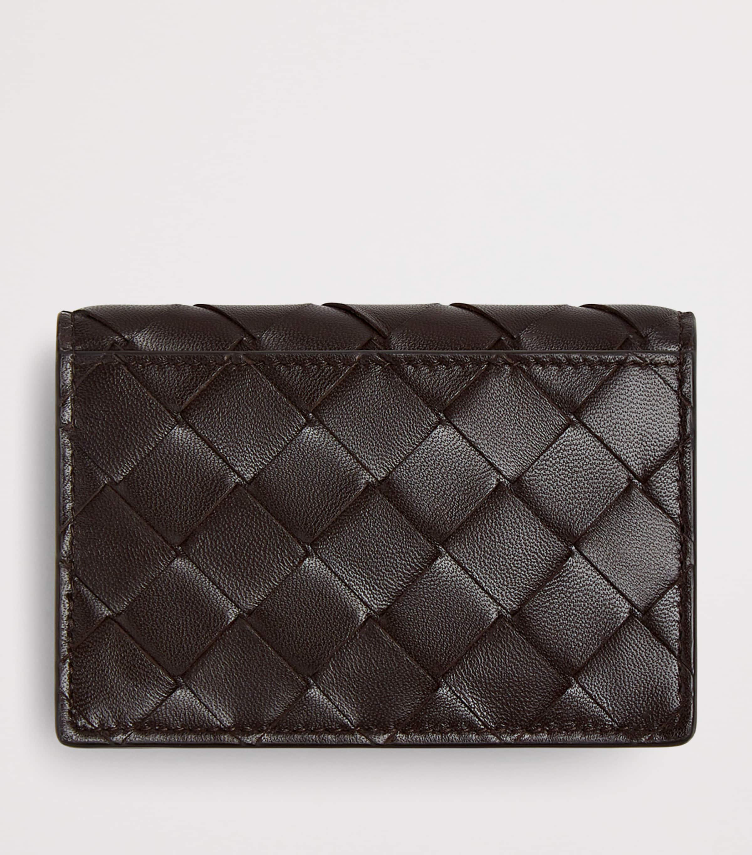 Bottega Veneta Nappa Intrecciato Business Card Holder