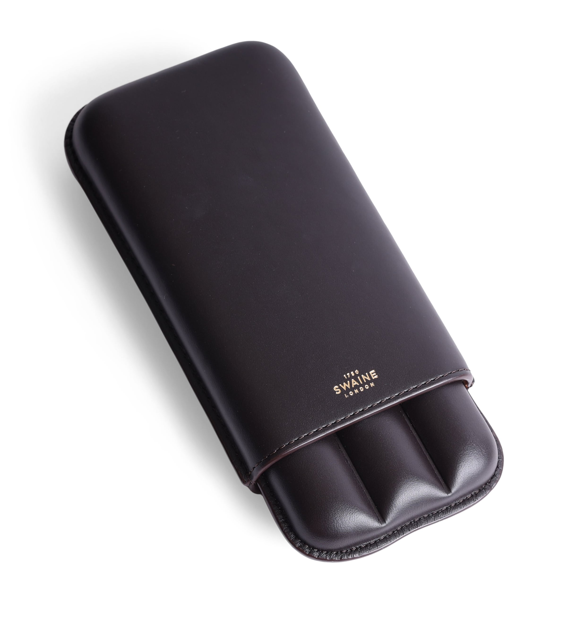 Leather Cigar Case BLACK Image 1