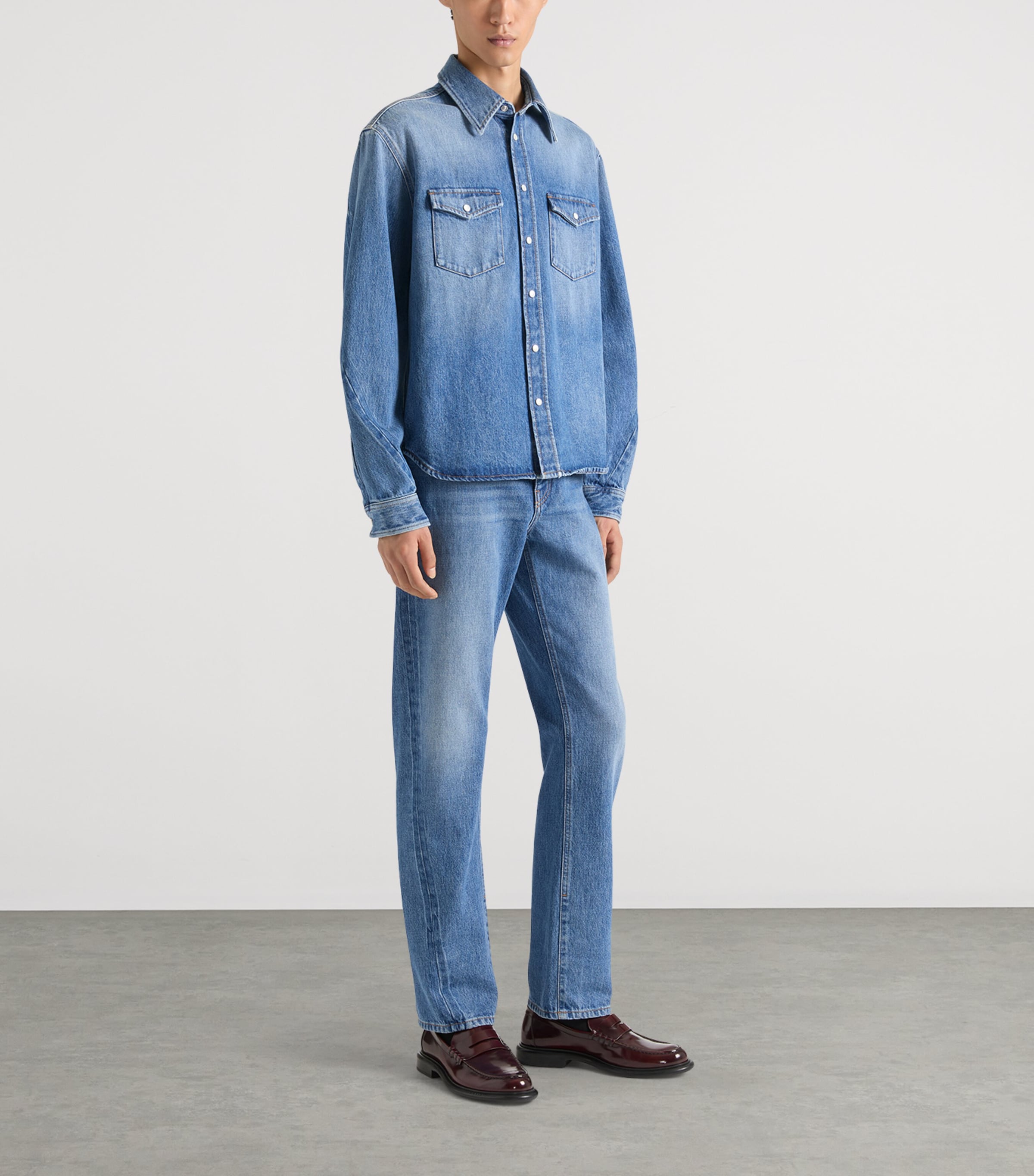 Denim Shirt MEDIUM BLUE Image 2