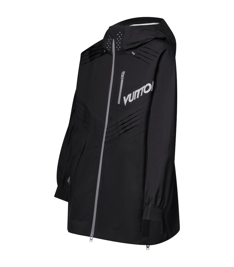 Logo Sporty Parka Jacket BLACK Image 2