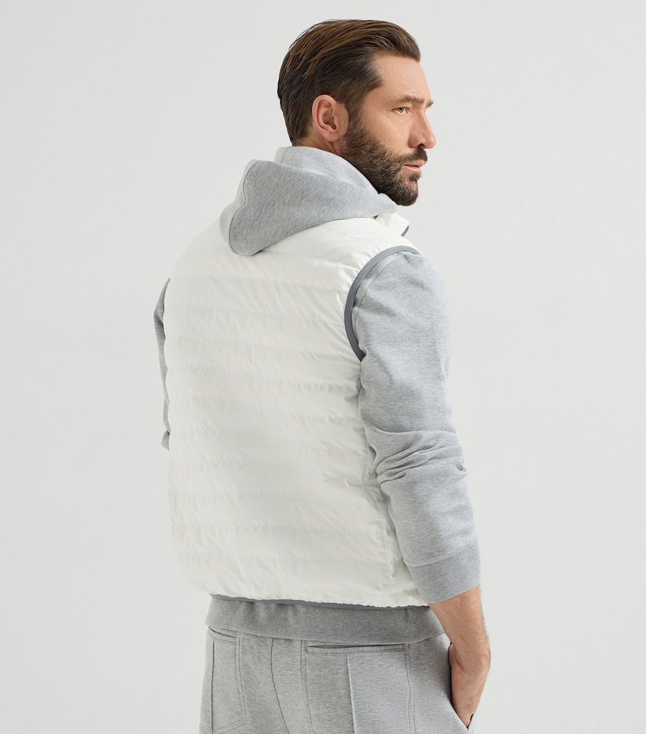 Padded Logo Gilet C1085 Image 5