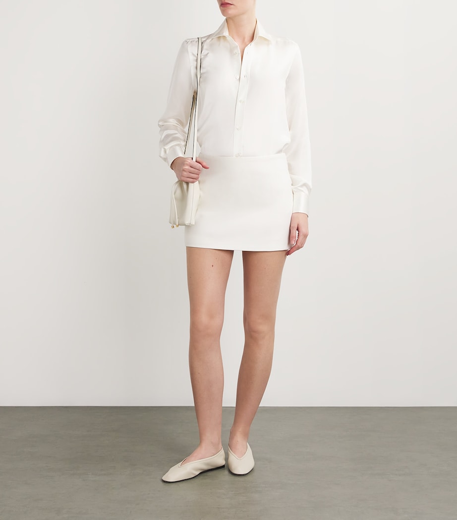 Silk The Boyfriend Shirt PEARL Image 2