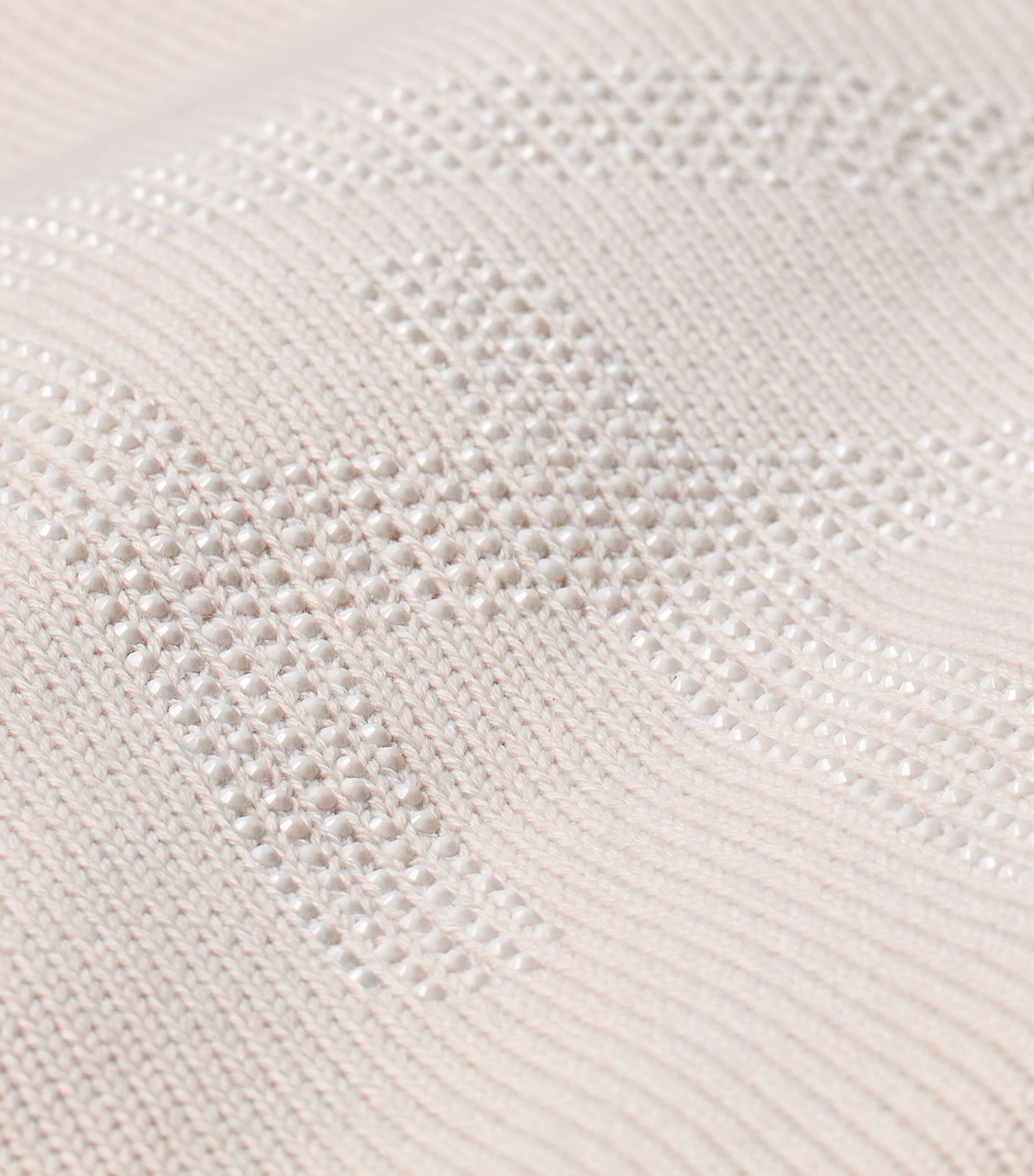 Hawthorne Cushion (50cm x 50cm) TRUE CREAM Image 2