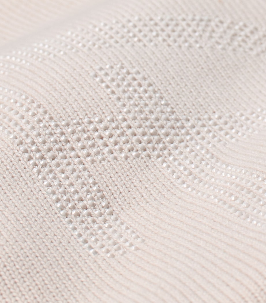 Hawthorne Cushion (50cm x 50cm) TRUE CREAM Image 2