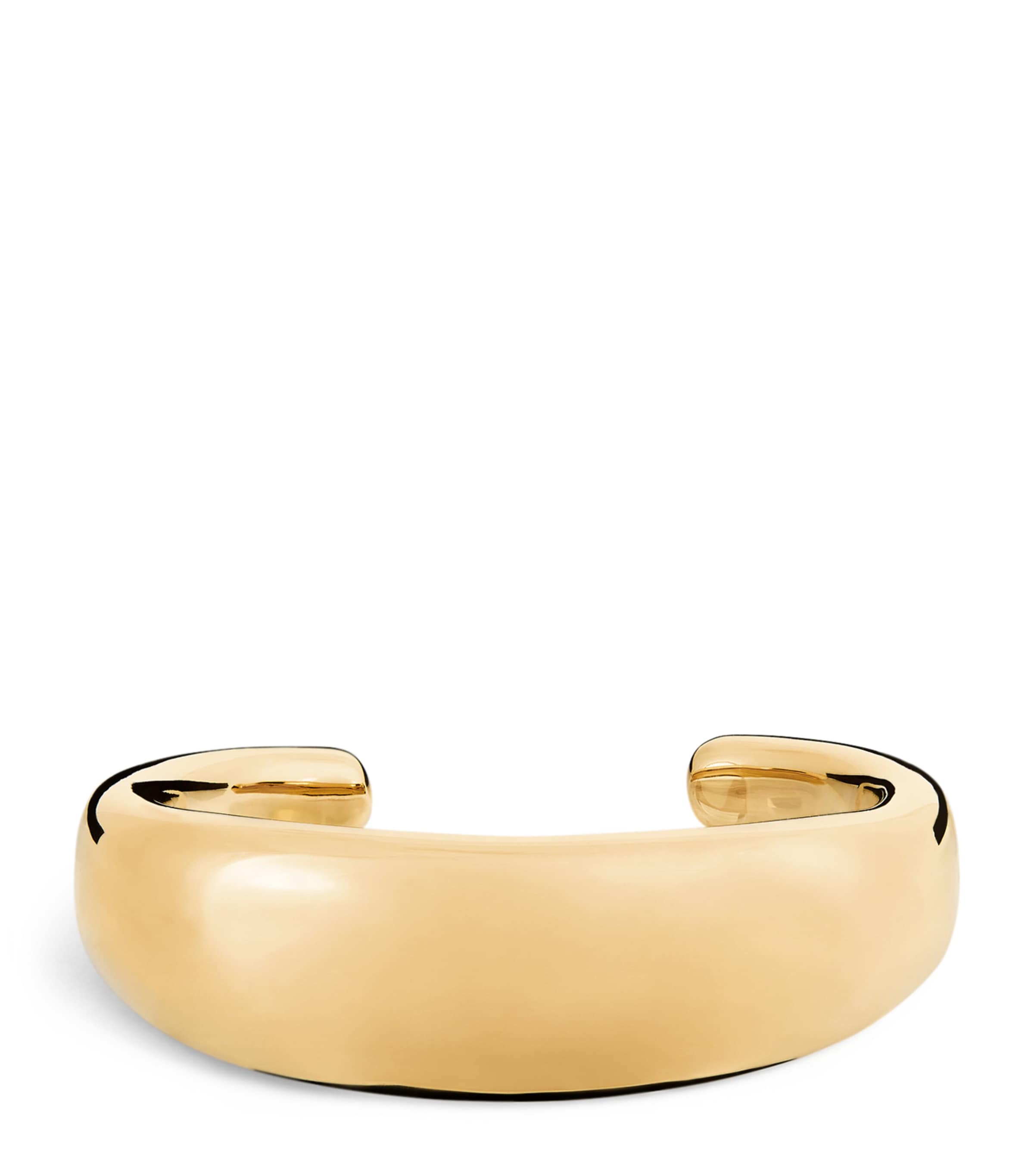 Gold-Plated Emma Cuff Bangle GOLD Image 1
