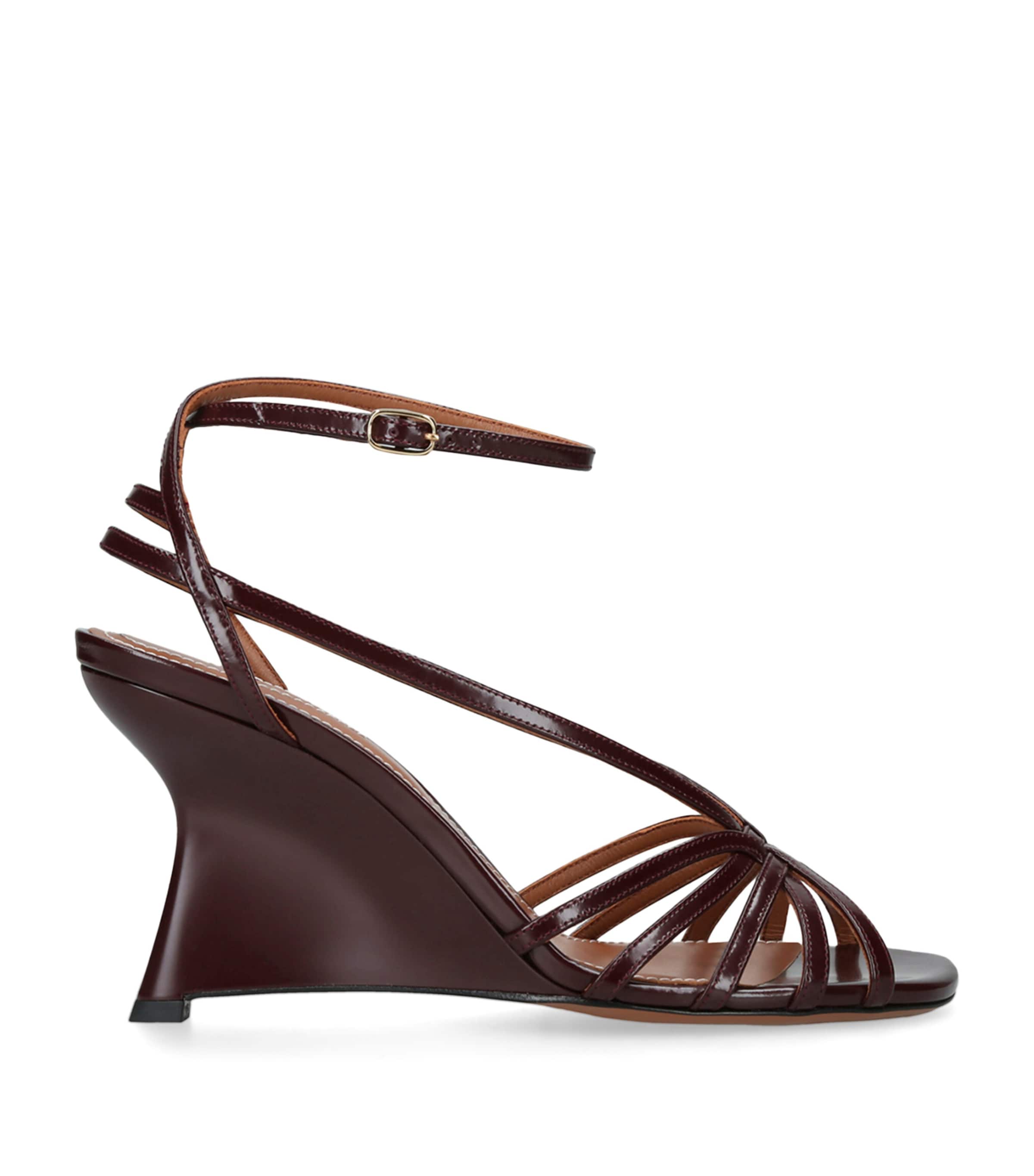 Aura Wedge Sandals 85 RED/DARK Image 1