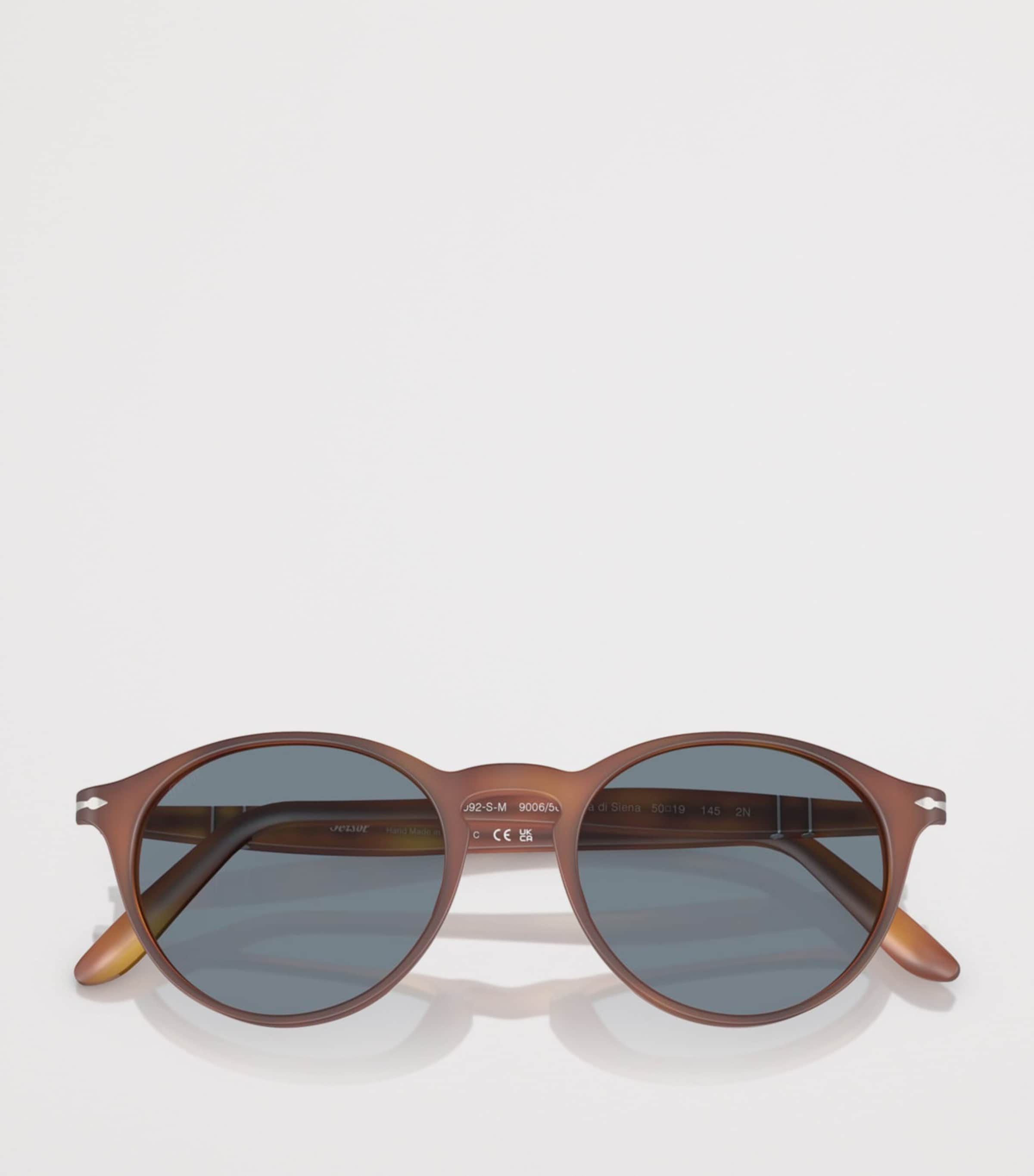 Persol Round Sunglasses Brown Image 5