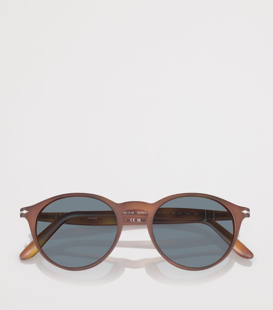 Persol Round Sunglasses Brown Image 5