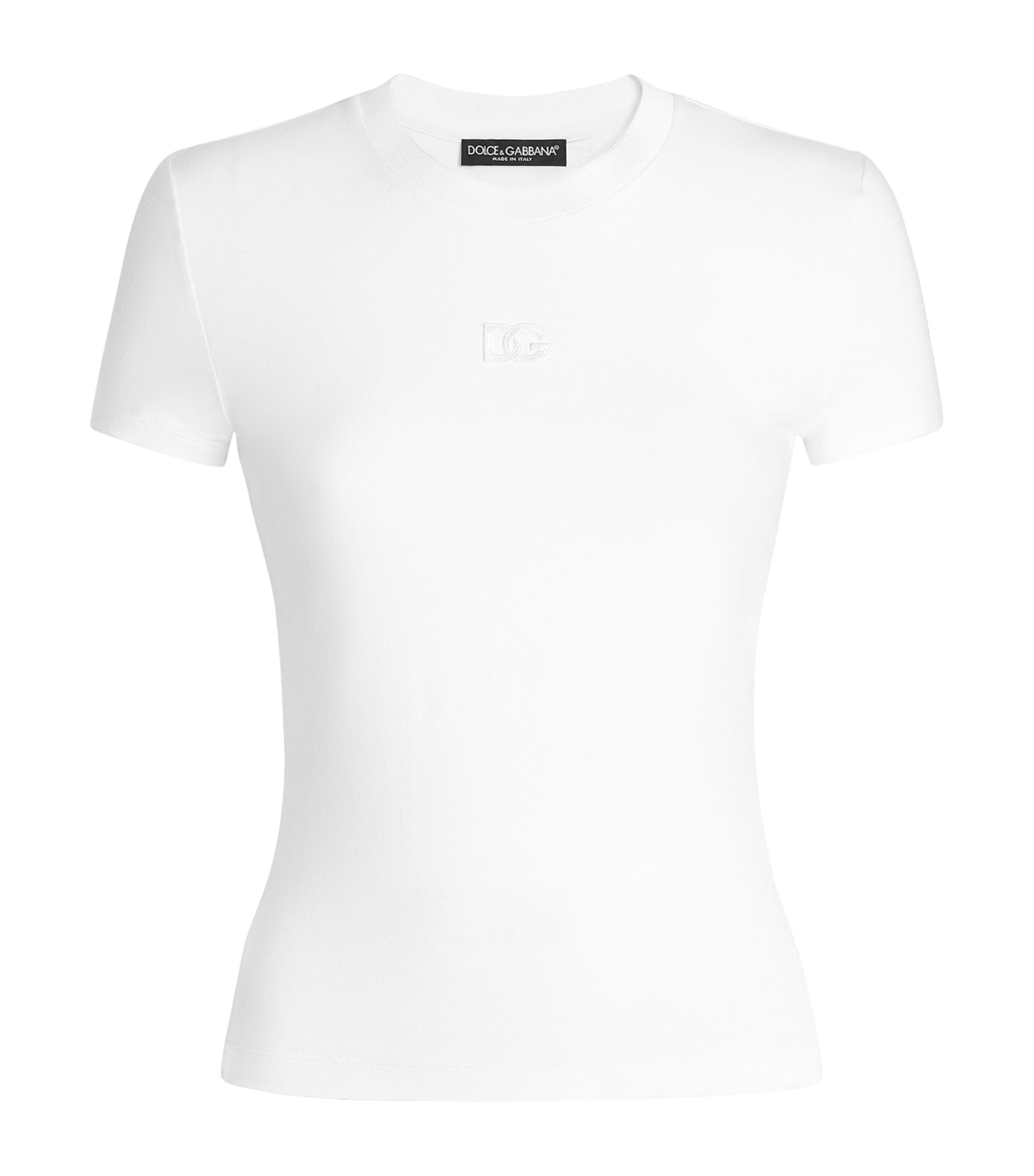 Dolce&Gabbana Multi Cotton Logo T-Shirt | Harrods LK