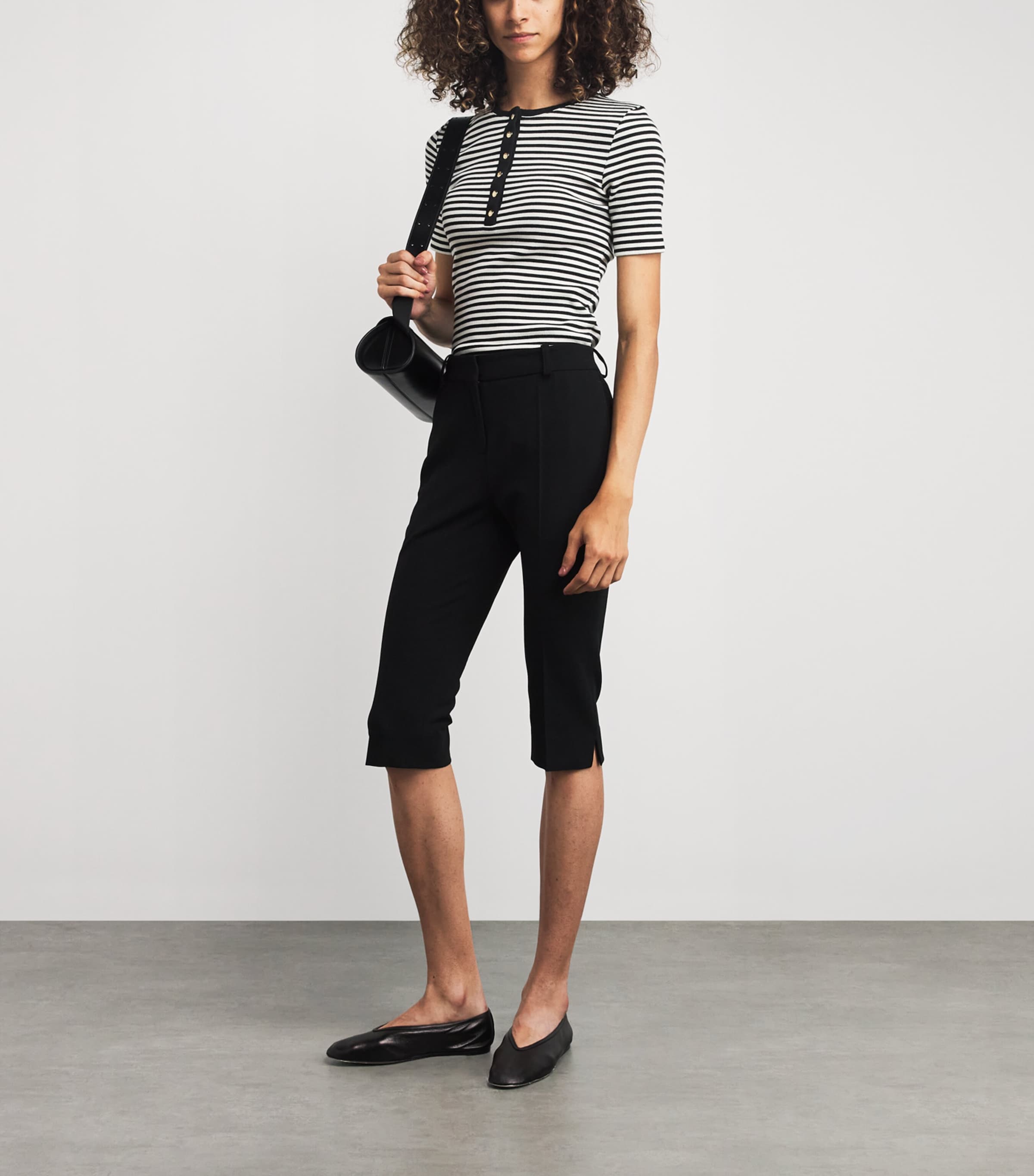 Stretch-Cotton Alessia T-Shirt MULTI Image 2