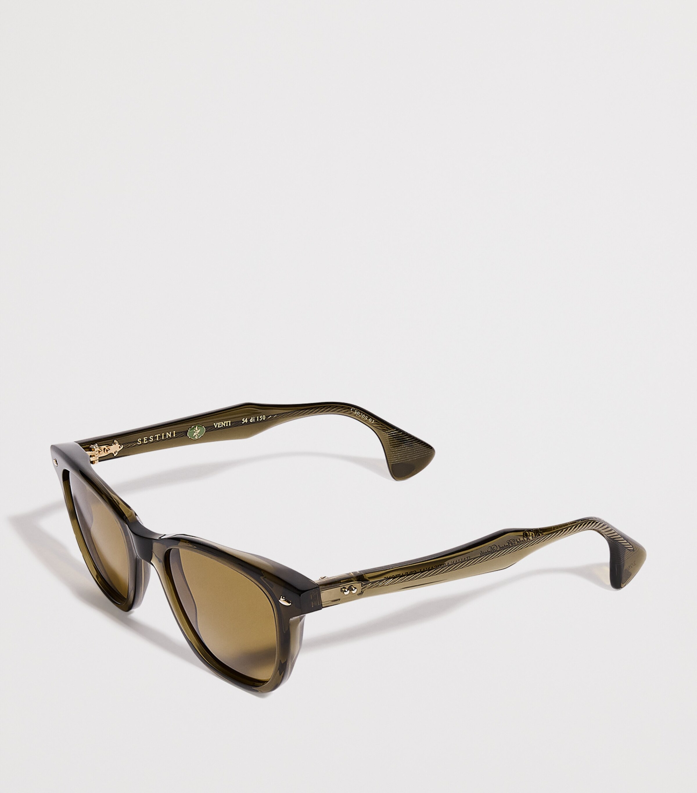 Sestini Acetate Venti Sunglasses Olive Image 2
