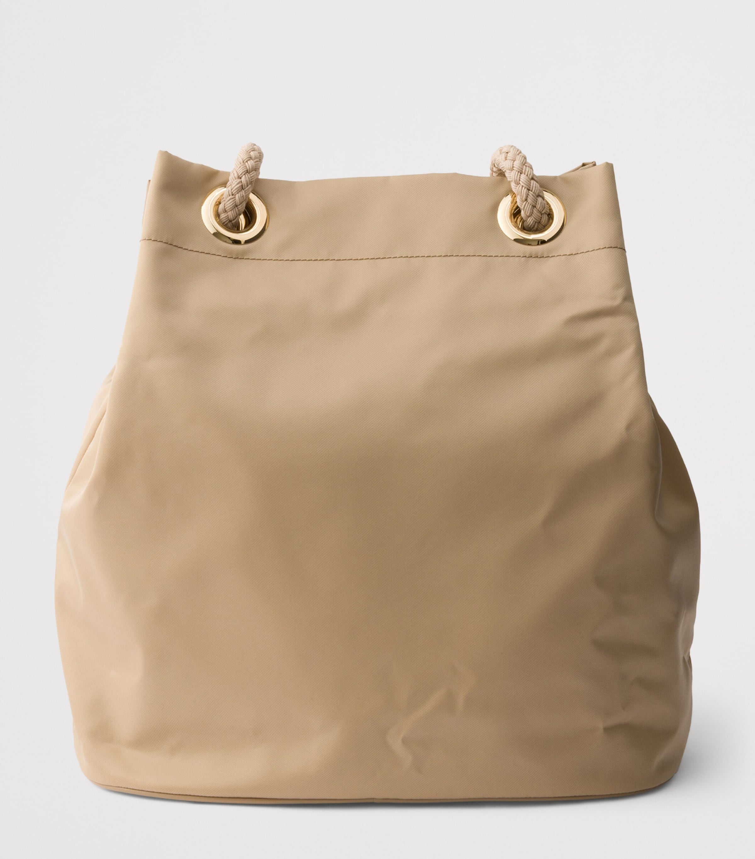 Prada Womens Large Re-Nylon Mariner Bucket Bag Brown Image 3
