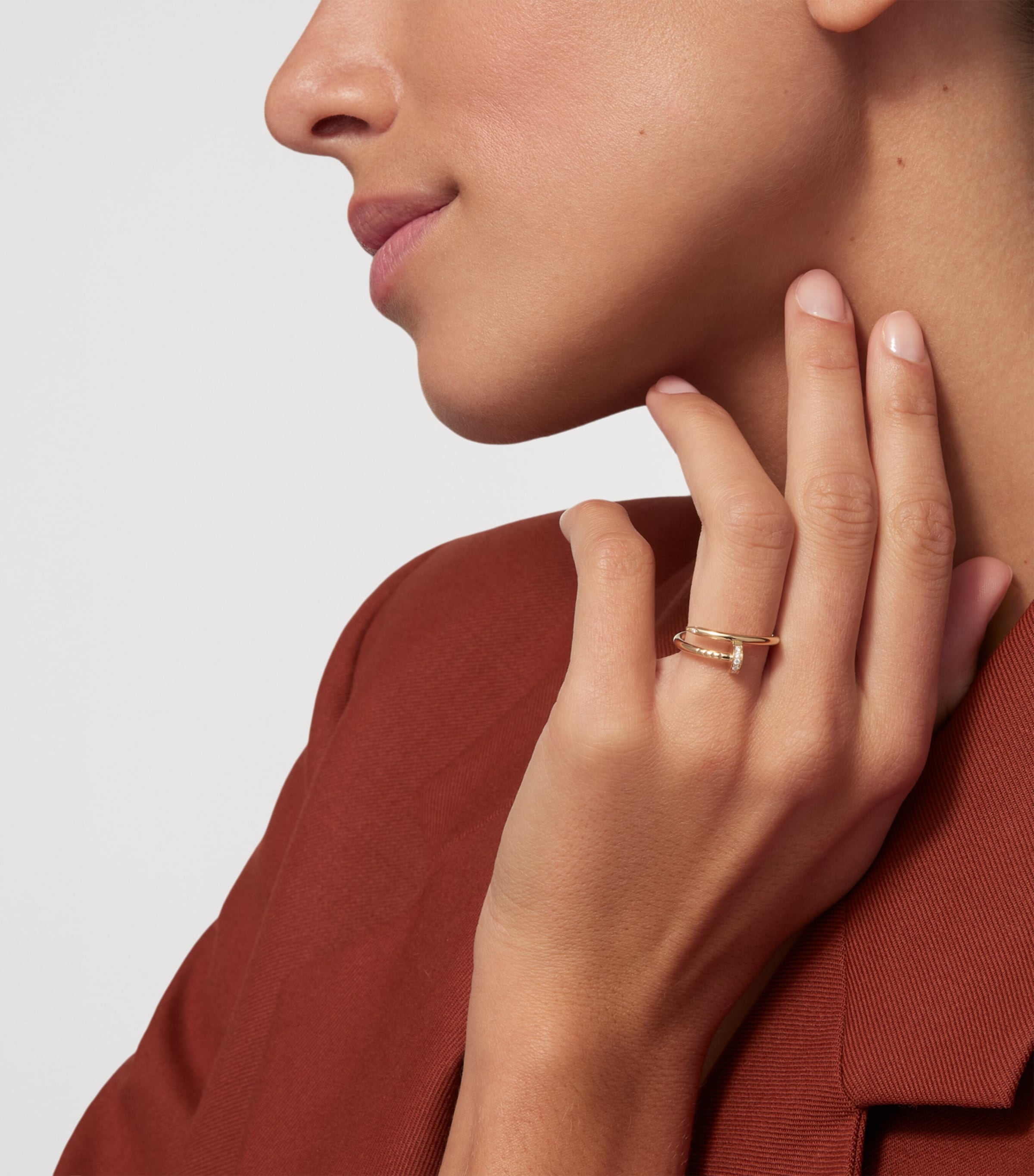 Yellow Gold and Diamond Juste Un Clou Ring YELLOW GOLD Image 2