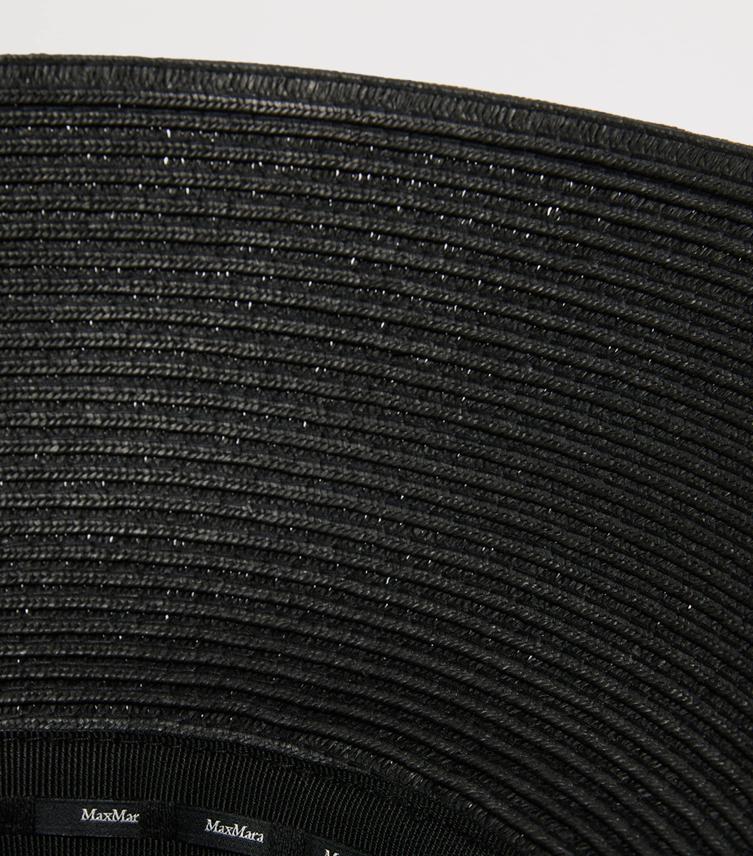 Wide-Brim Hat BLACK Image 3