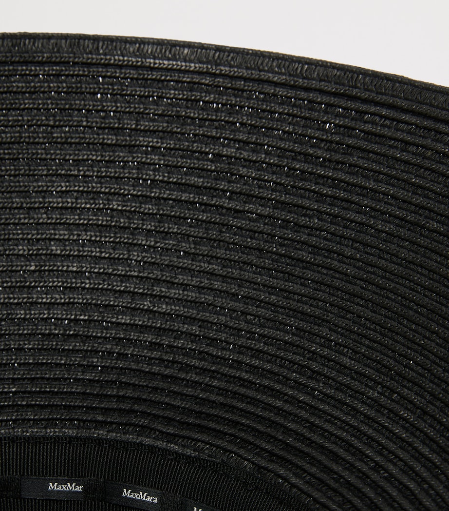 Wide-Brim Hat BLACK Image 3
