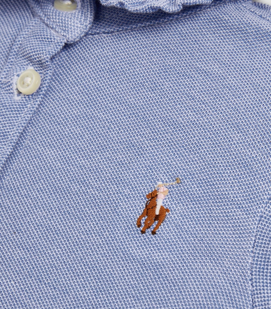 Cotton Oxford Dress and Bloomers Set (3-24 Months) HRB IS BLU Image 4